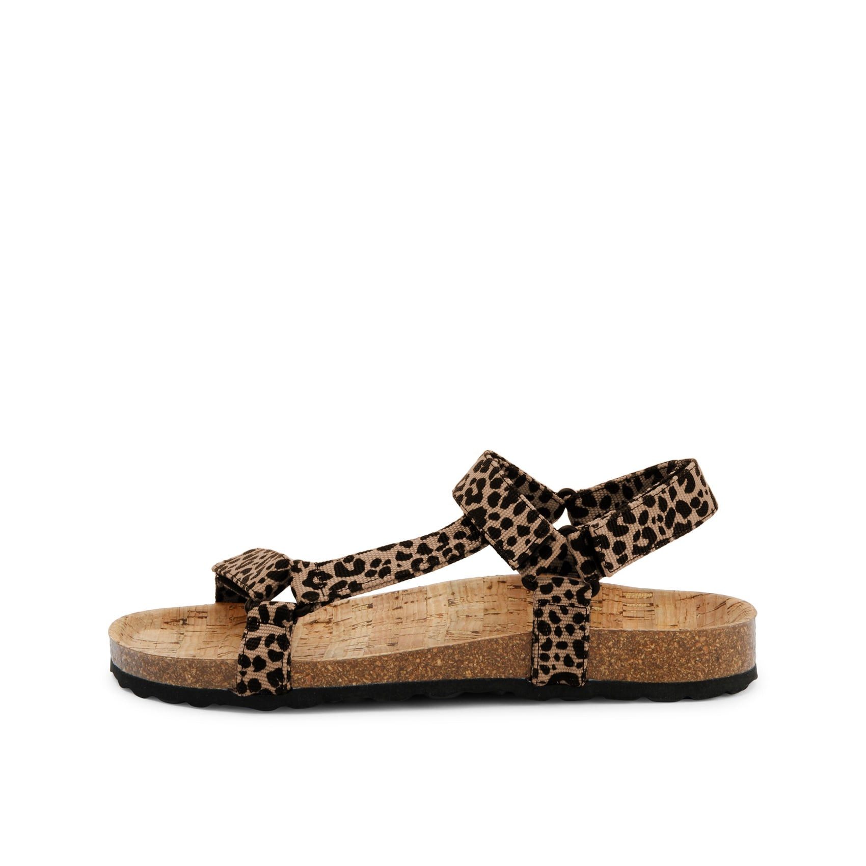 Grand Step Shoes Levi Animal camel/schwarz Damen Sandale