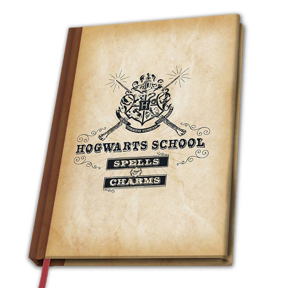 & Charms Potter Hogwarts ABYstyle School - Spells Notizbuch Harry