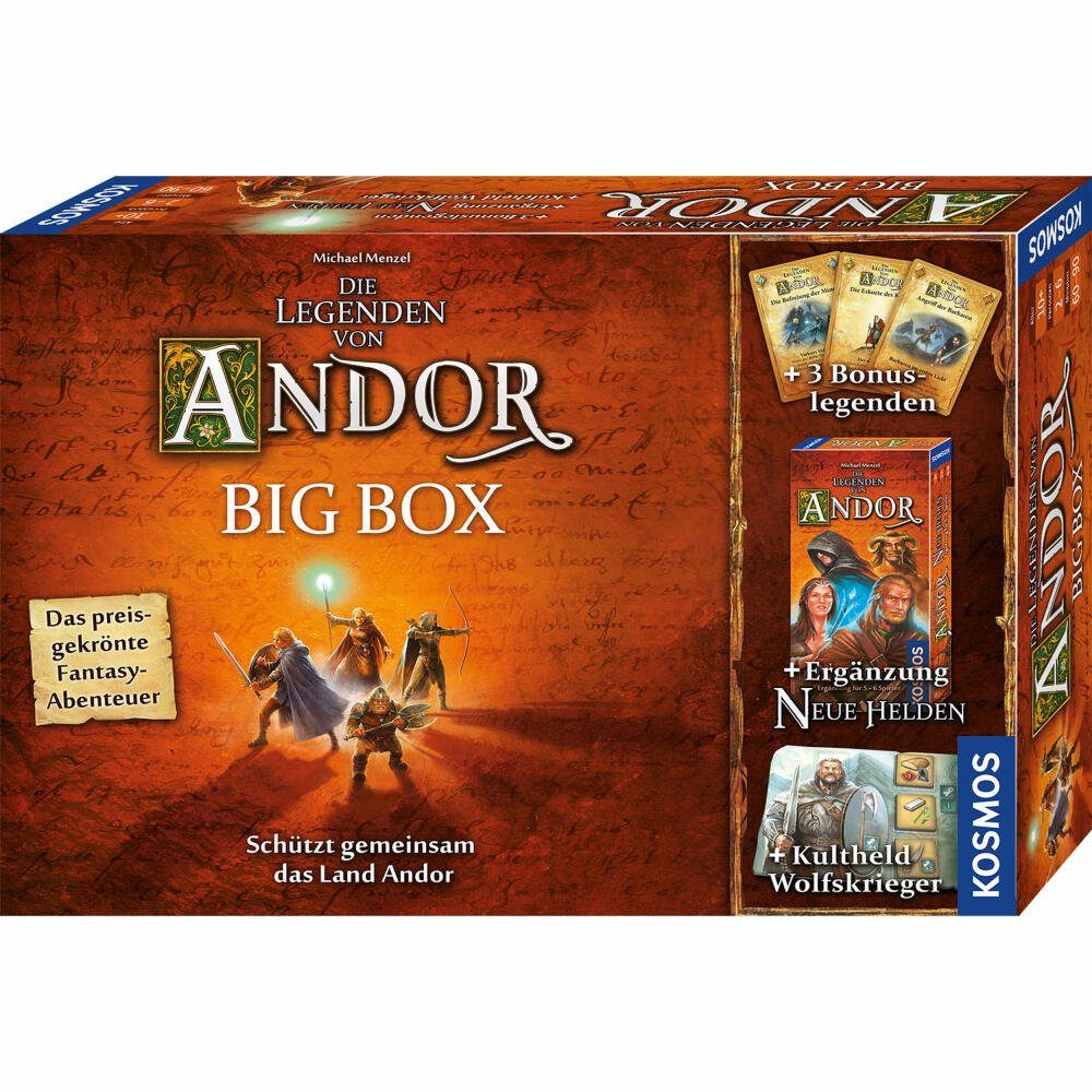 Kosmos Spiel Die Legenden von Andor - Big Box