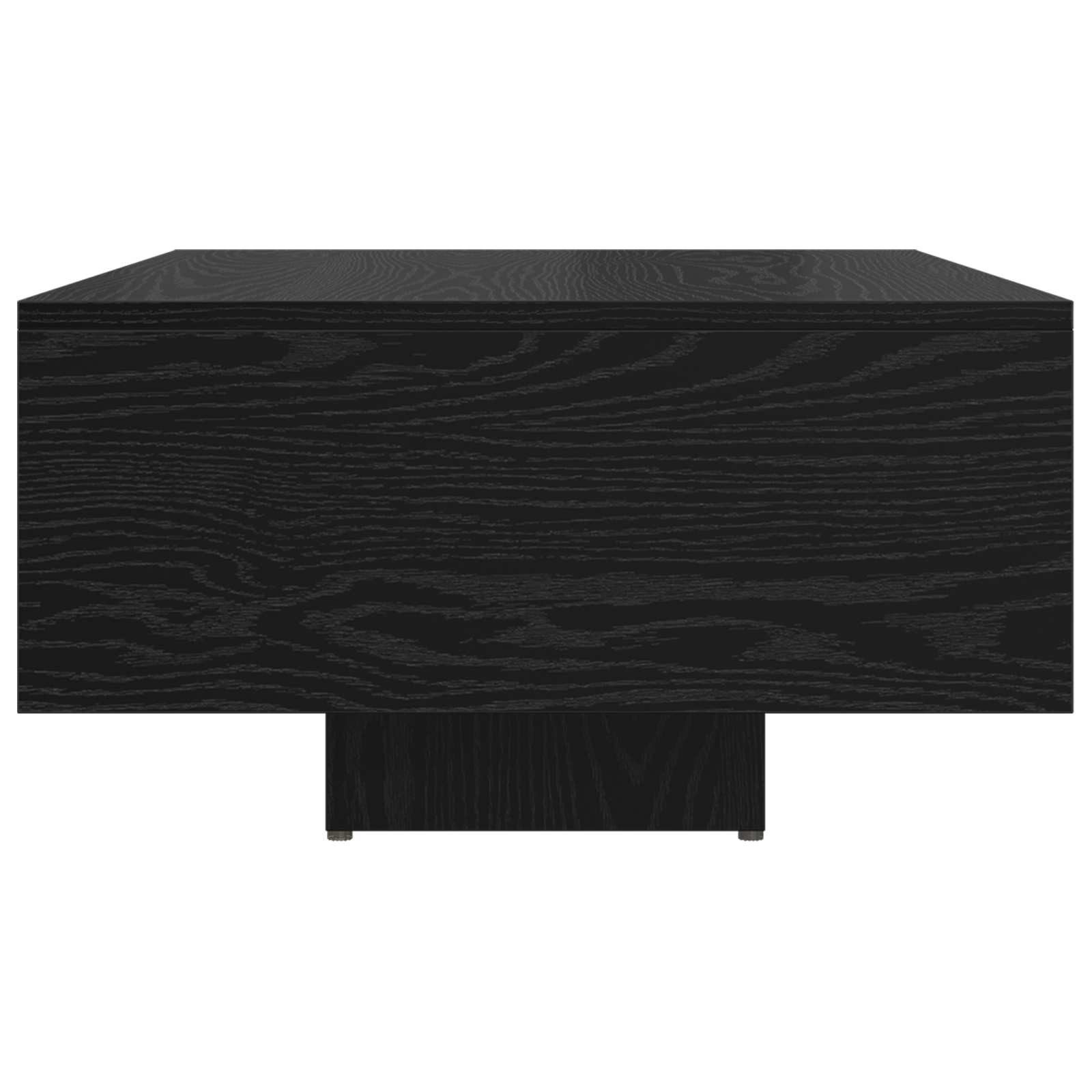 furnicato Couchtisch Moderner 85x55x31 cm in Schwarz Massivholz-Optik (1-St), Stabiler Wohnzimmertisch mit Ablagefläche für Ihren Lounge-Bereich – Bild 5 von 5