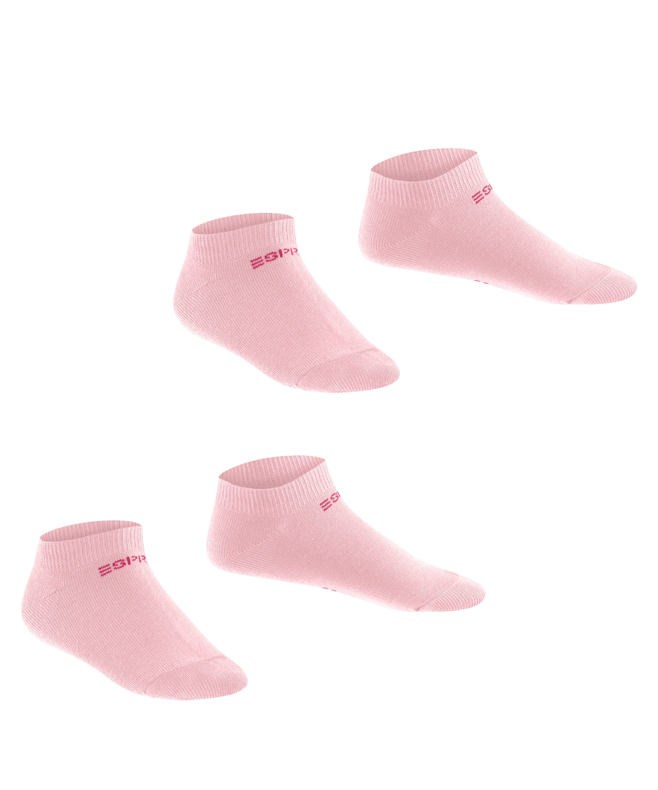 Esprit Sneakersocken Foot Logo (2 Paar) verstärkt, knöchelfrei, Cotton-Mix