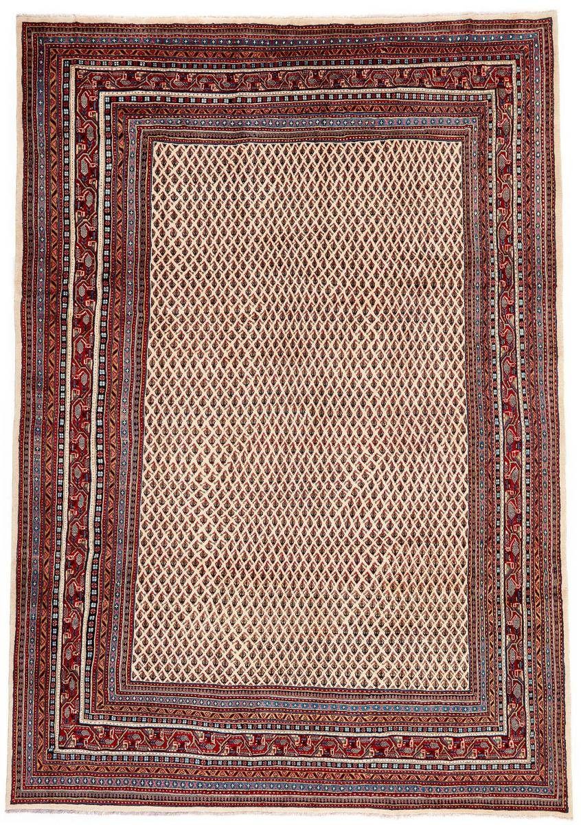 Orientteppich Sarough Mir Boteh 264x379 Handgeknüpfter Orientteppich, Nain Trading, rechteckig, Höhe: 12 mm