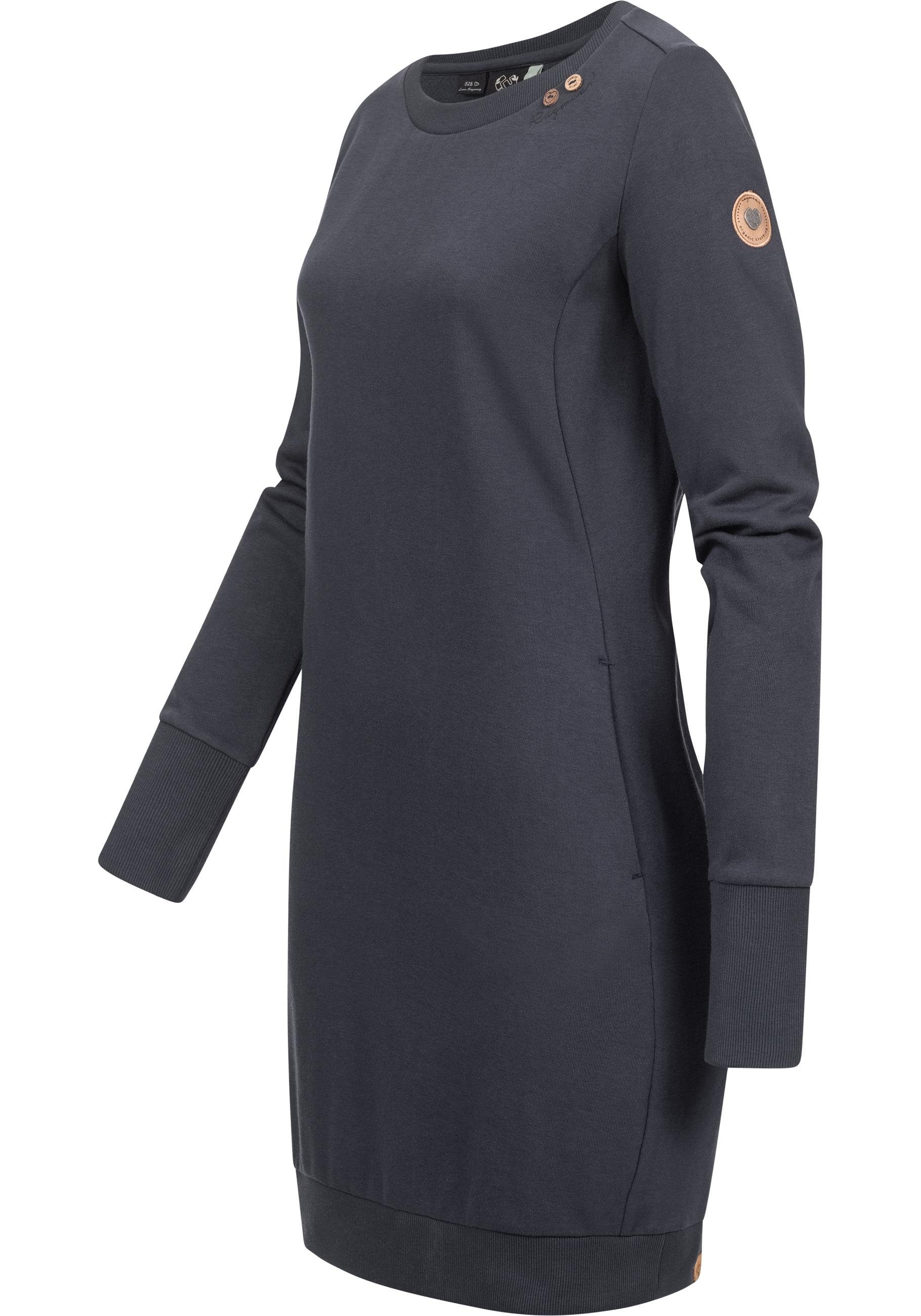 Ragwear Sweatkleid Menita Organic Langarmkleid für den Winter