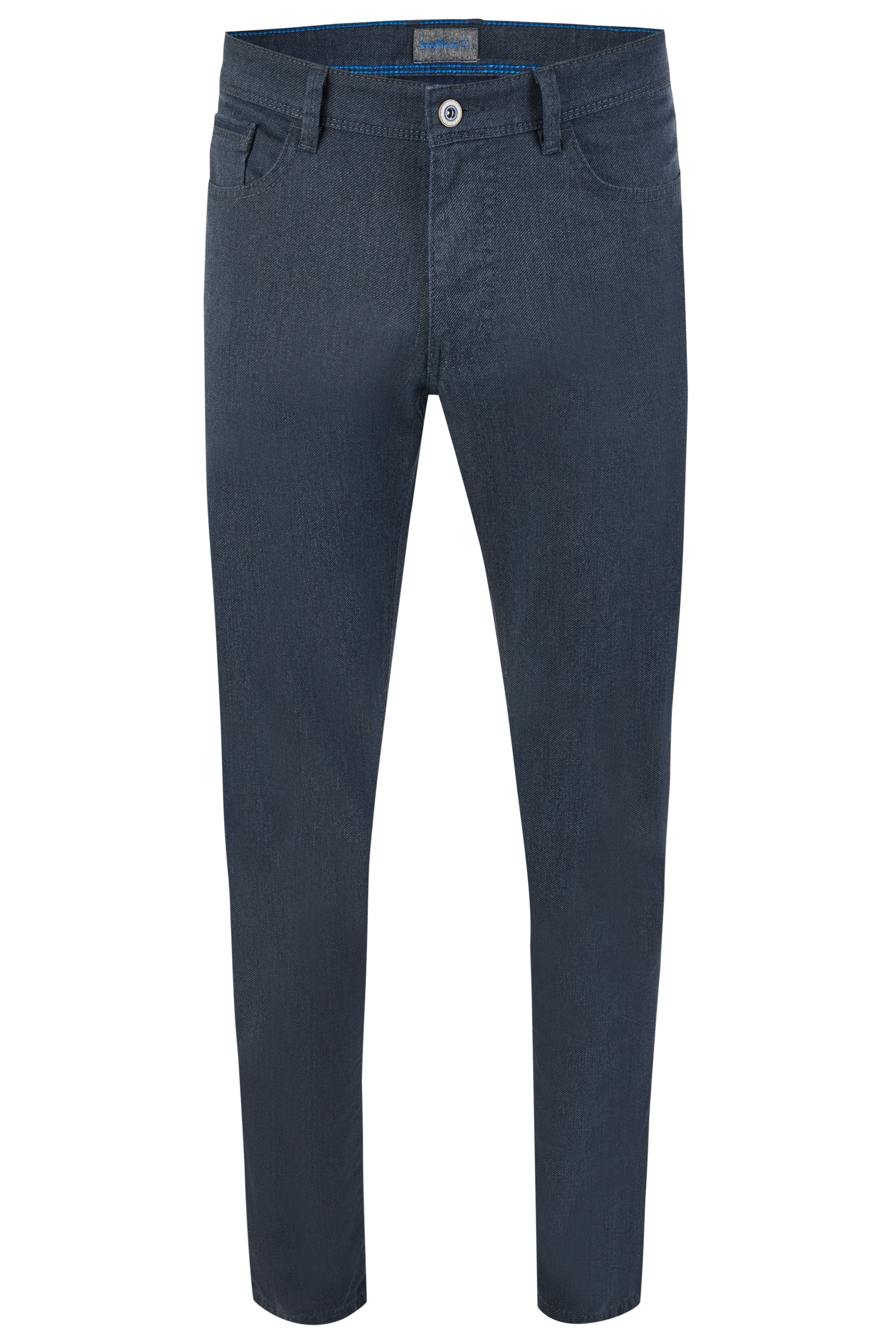 Hattric 5-Pocket-Jeans HATTRIC HUNTER blue gabardine 688085 6255.42 - WOOLEN LOOK
