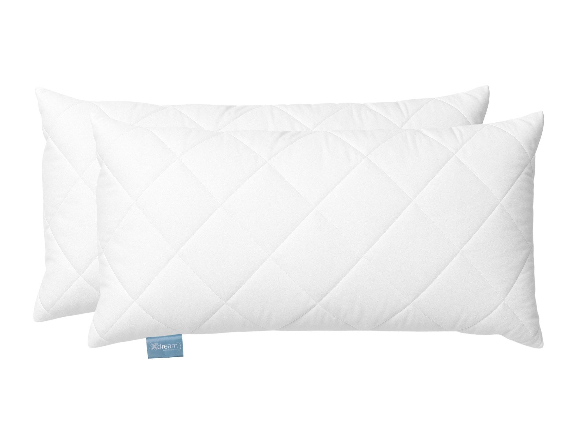 XDREAM Microfaserkissen Pure Kissen, einzeln oder als 2-er Set, in vielen G günstig online kaufen