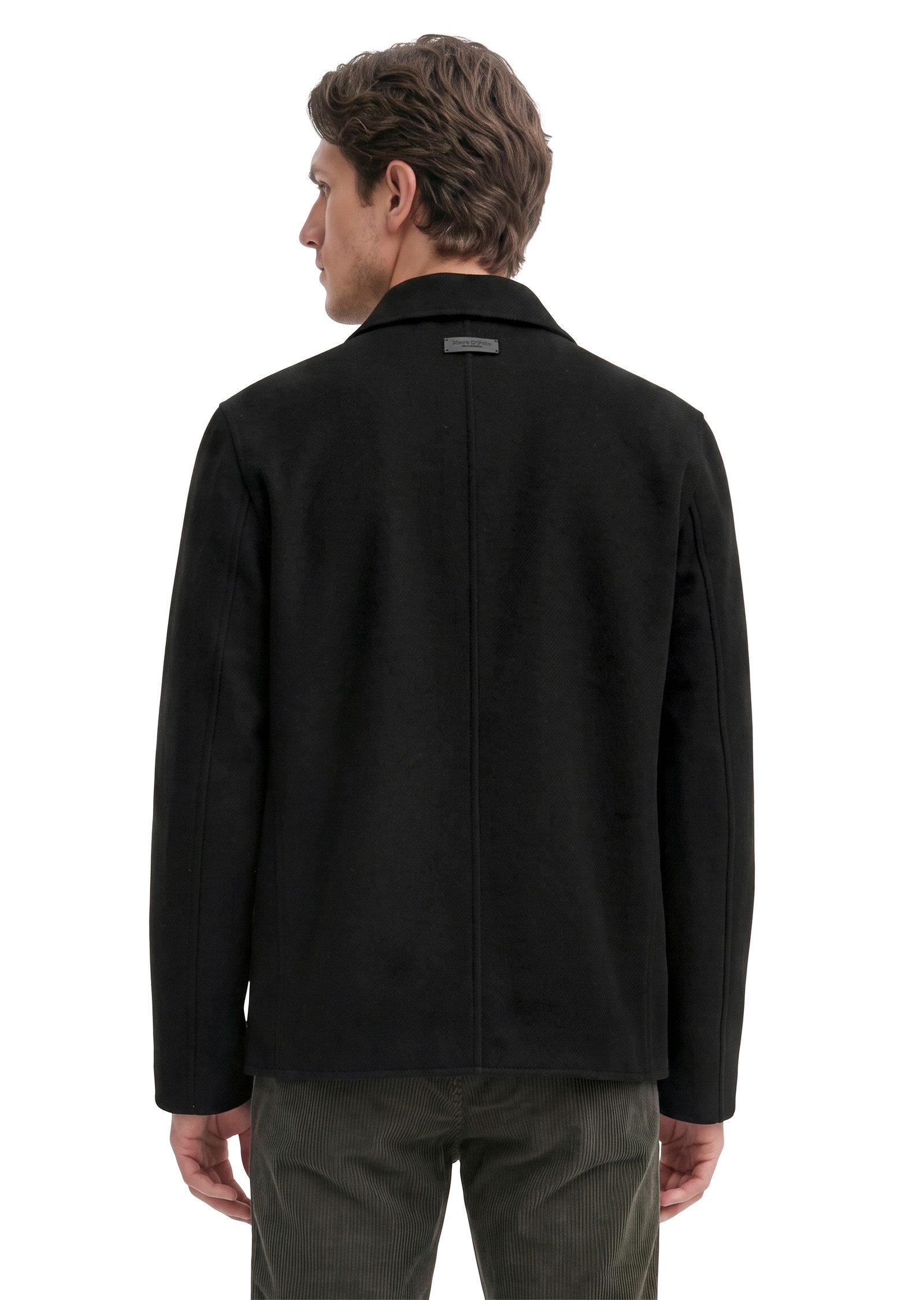 Marc O'Polo Wolljacke regular aus weichem Double Face Wool Blend – Bild 3 von 5
