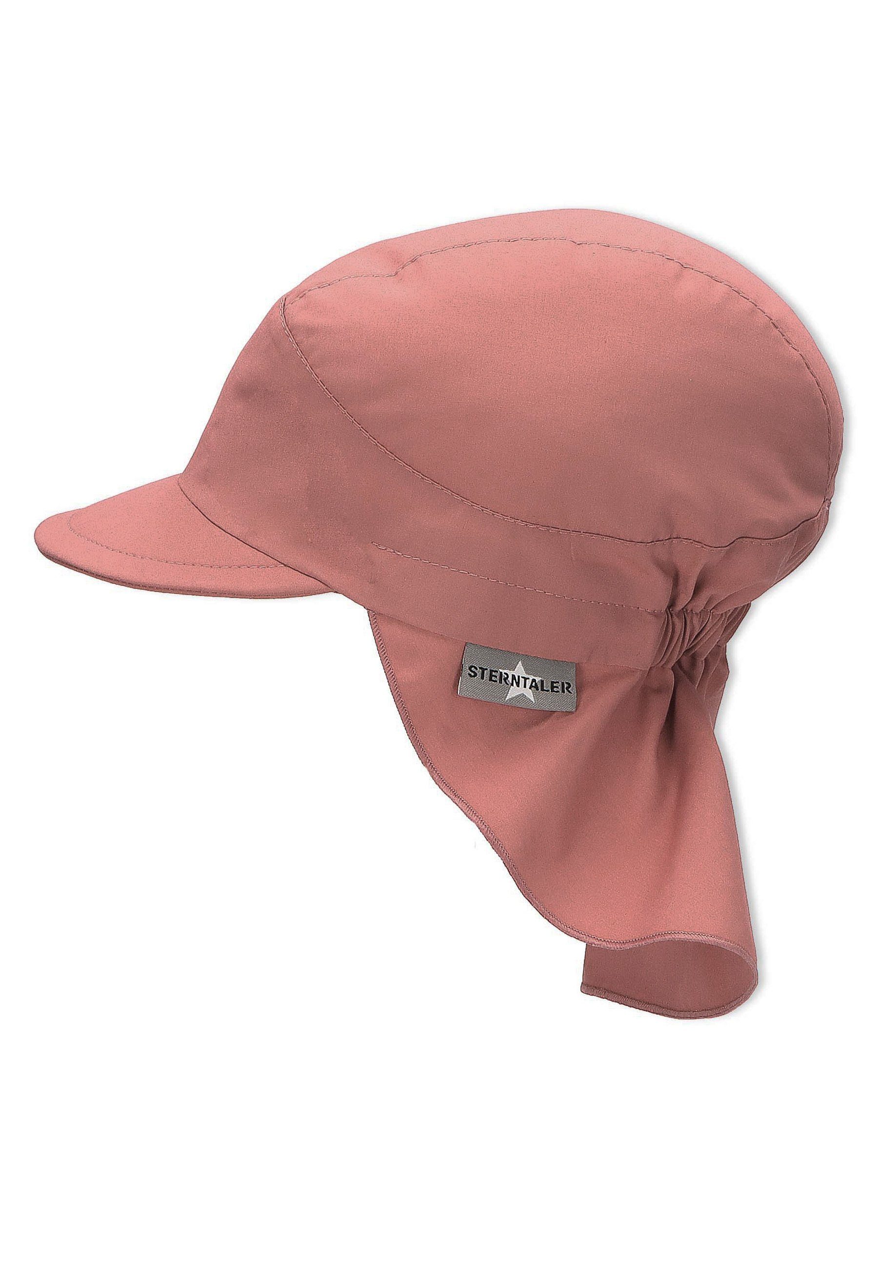 Sterntaler® Schirmmütze UV-Schutz 50+ Schirmmütze mit Nackenschutz Basic (1-St) Kindermütze mit Schirm aus UV-Popeline unifarben – Bild 5 von 5