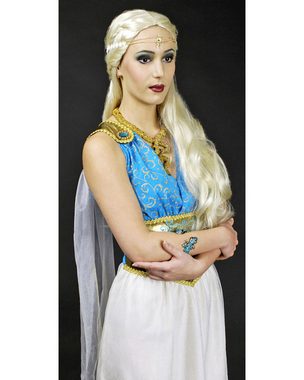 Das Kostümland Kostüm Römerin 'Danaria' Kostüm für Damen, Creme Türkis
