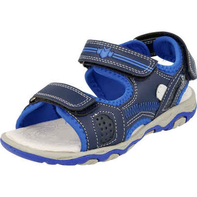 Indigo Jungen Freizeit Sandalen 3 fach Klettverschluss 481-194 Sandale