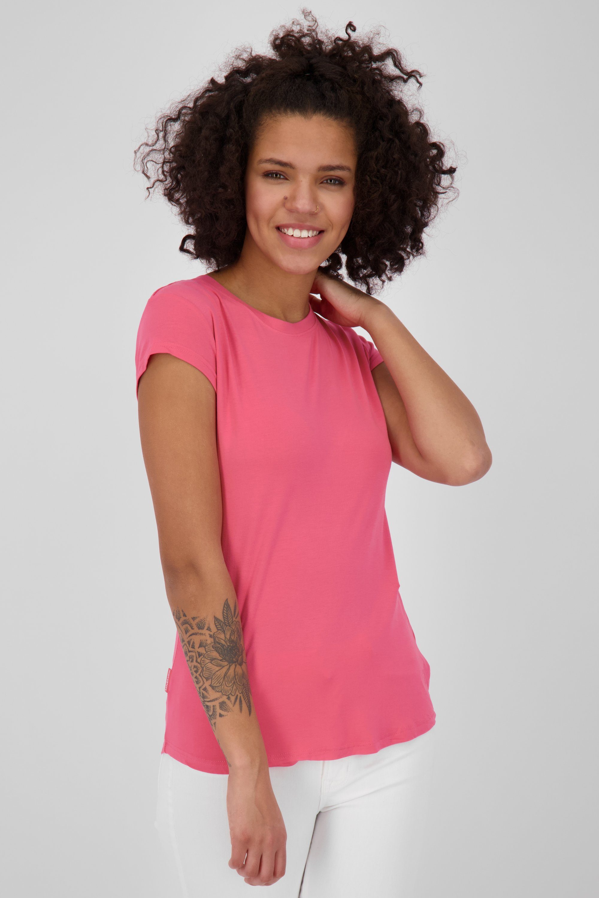 Shirt MimmyAK Shirt Kickin flamingo A & Damen Alife Rundhalsshirt