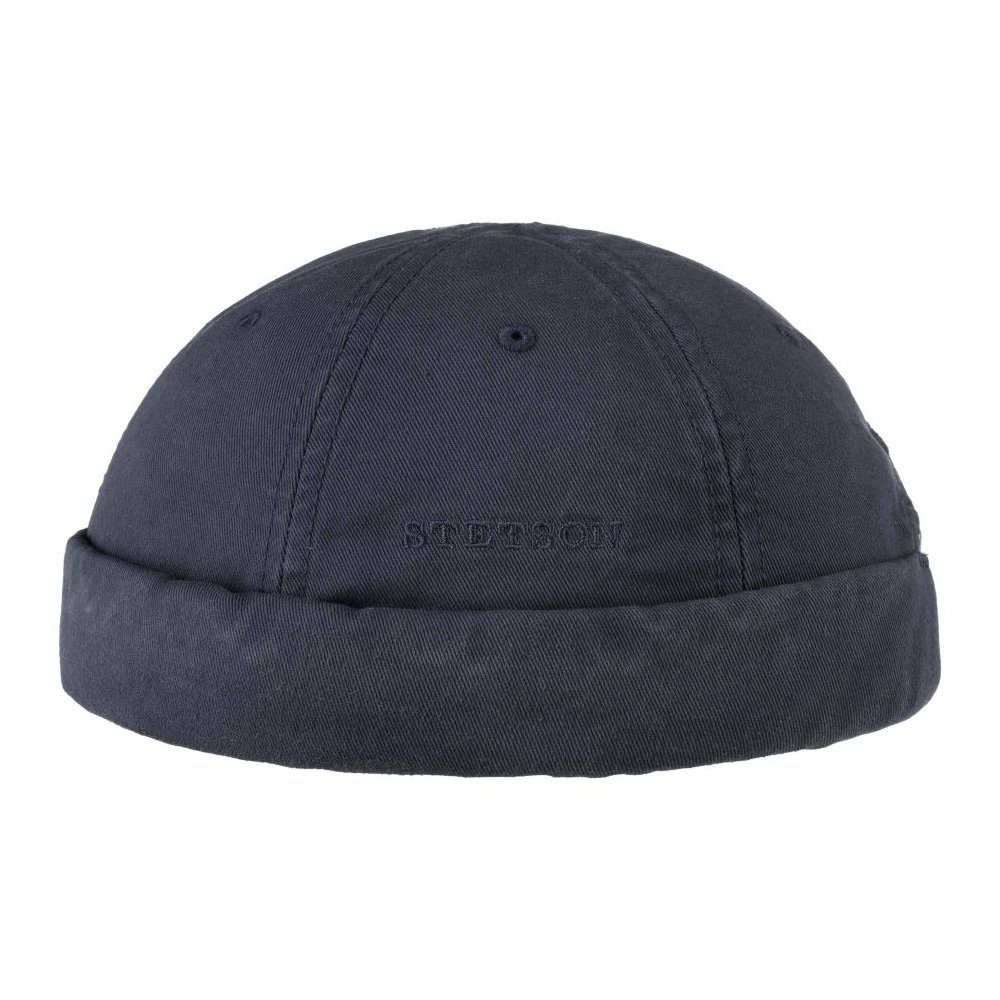 Stetson Cap Stetson Docker Schwarz Schiebermütze dunkelblau Herren (nein)