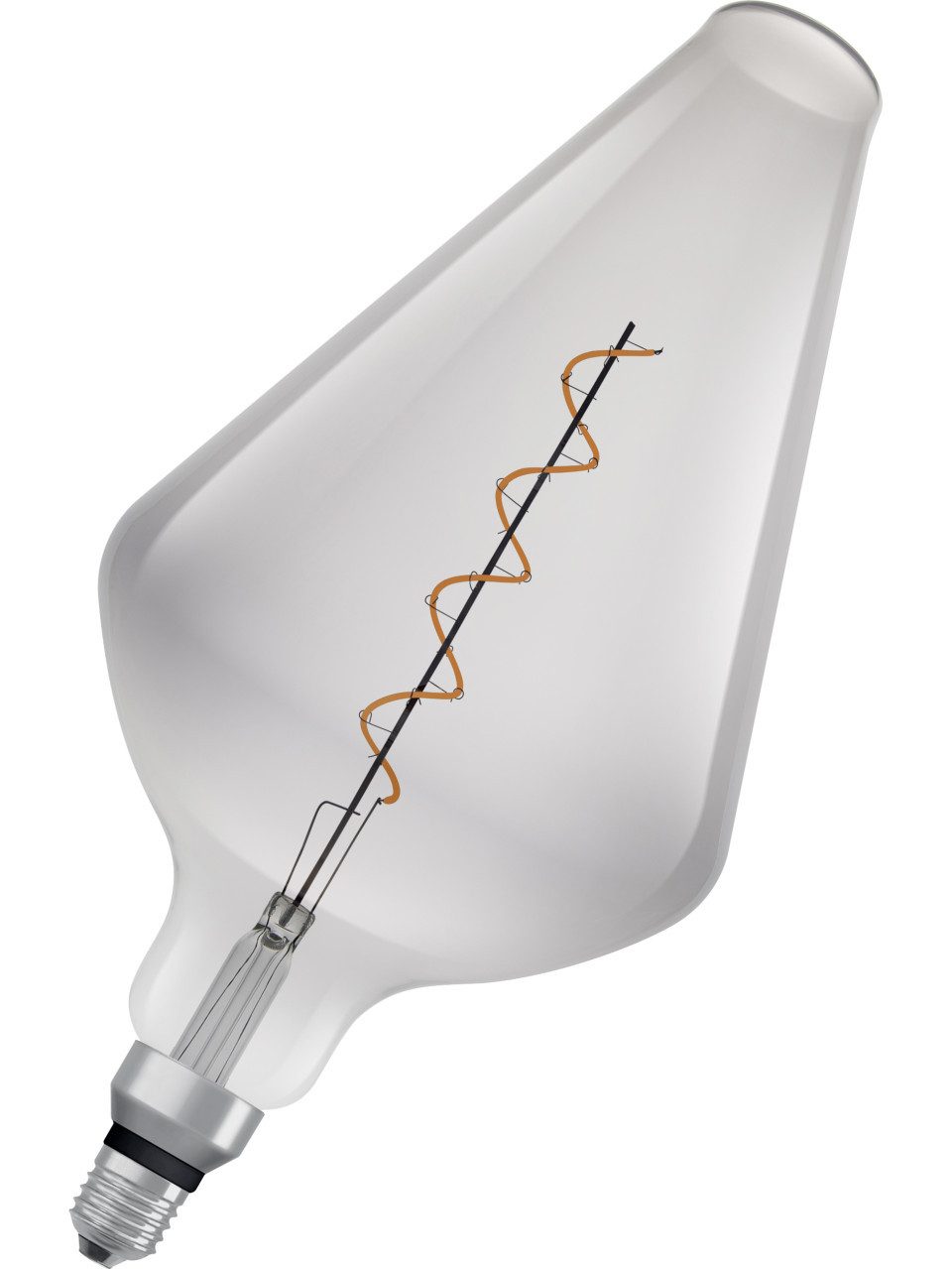Osram LED-Leuchtmittel Osram LED Dekoleuchtmittel Kegel E27 4 W warmweiß, Dimmbar nicht Smart Home-fähig