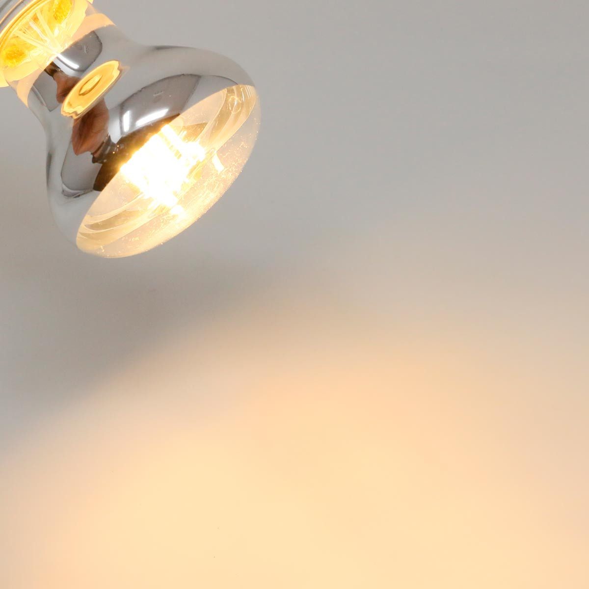 STAR TRADING LED-Leuchtmittel E27 LED-Reflektorstrahler R63 ww 300lm 4W dimmbar, warmweiß