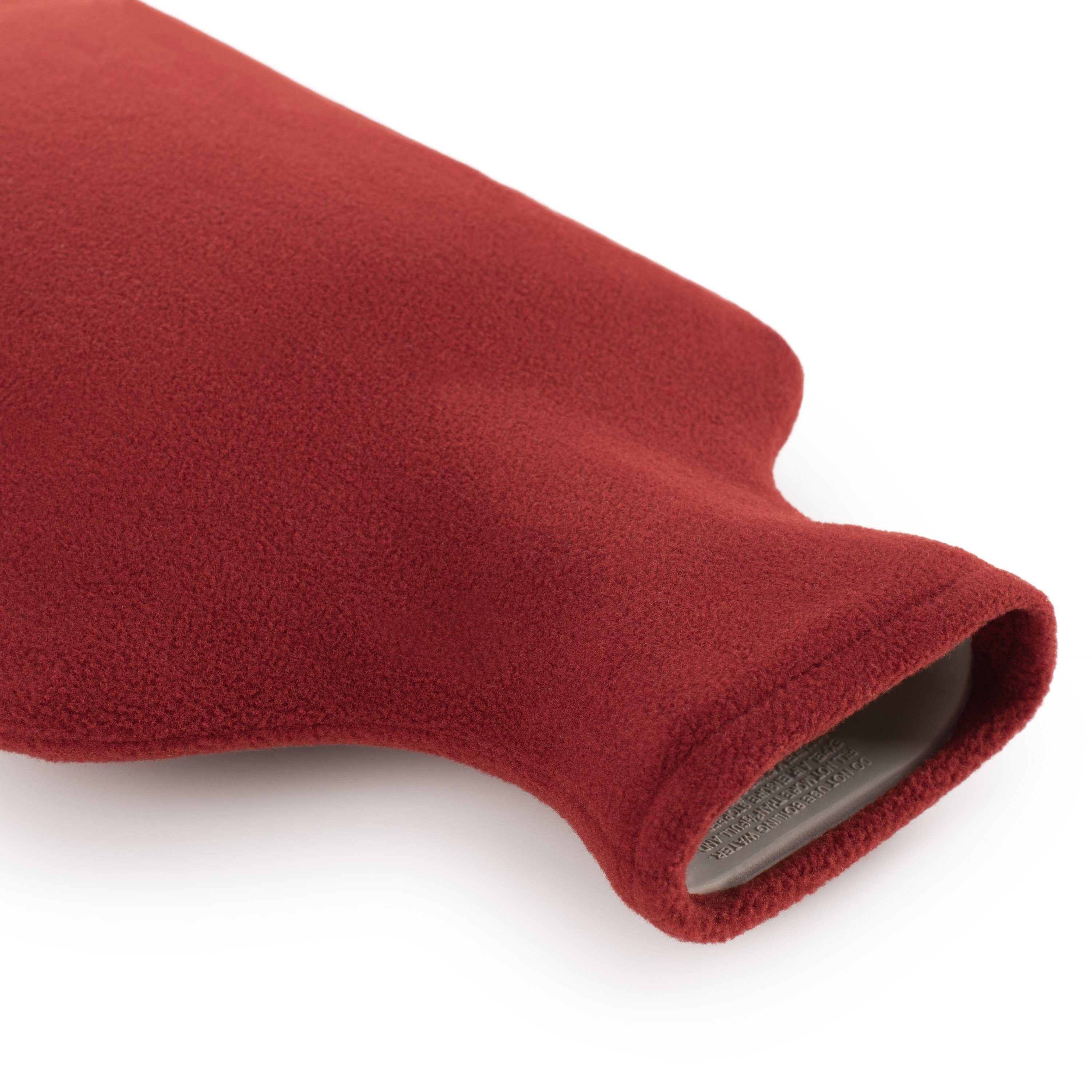Blumtal Wärmflasche mit Bezug aus Polar Fleece, (für Kinder und Erwachsene, Bettflasche zur Schmerzlinderung, aus Naturkautschuk für Kinder und Erwachsene)