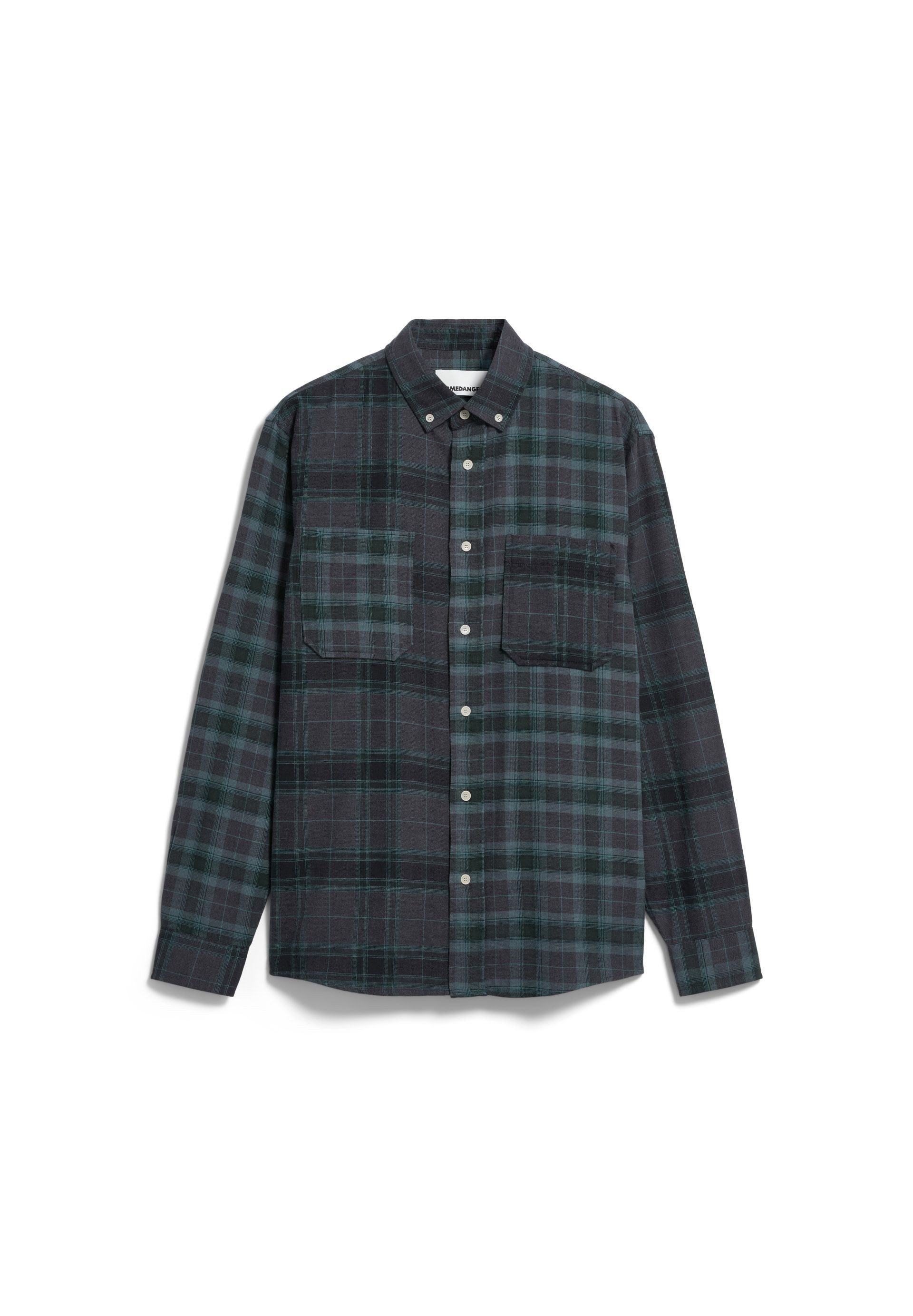 Armedangels Langarmhemd PATCHWORK Hemd aus 100% Bio-Baumwolle (1-tlg., Relaxed Fit) Relaxed Fit