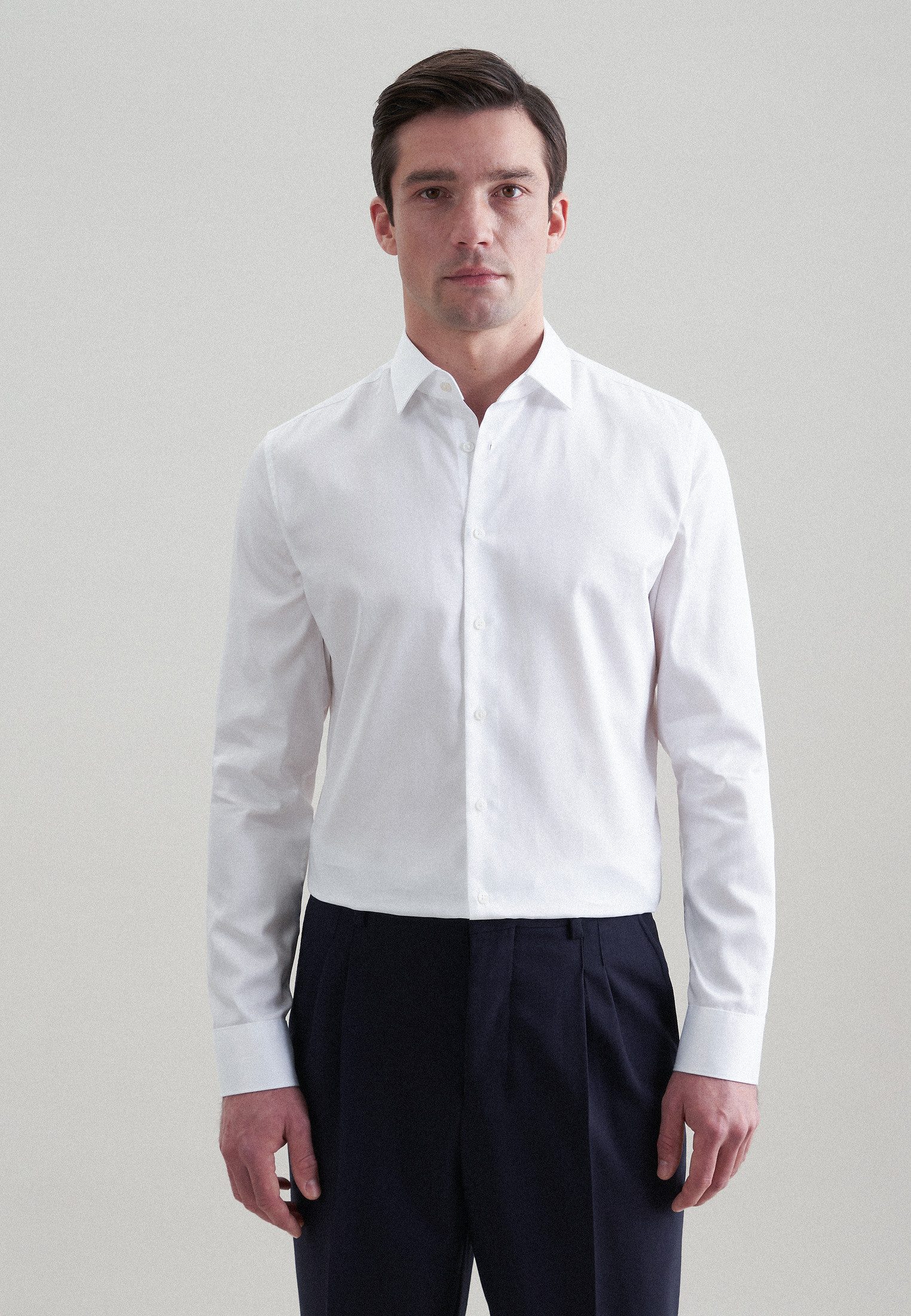 Businesshemd Schwarze Rose