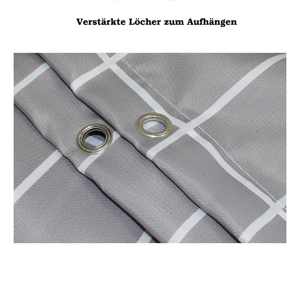 Fitgenics Duschvorhang Duschvorhang Textil, wasserdicht, anti-Schimmel, günstig online kaufen