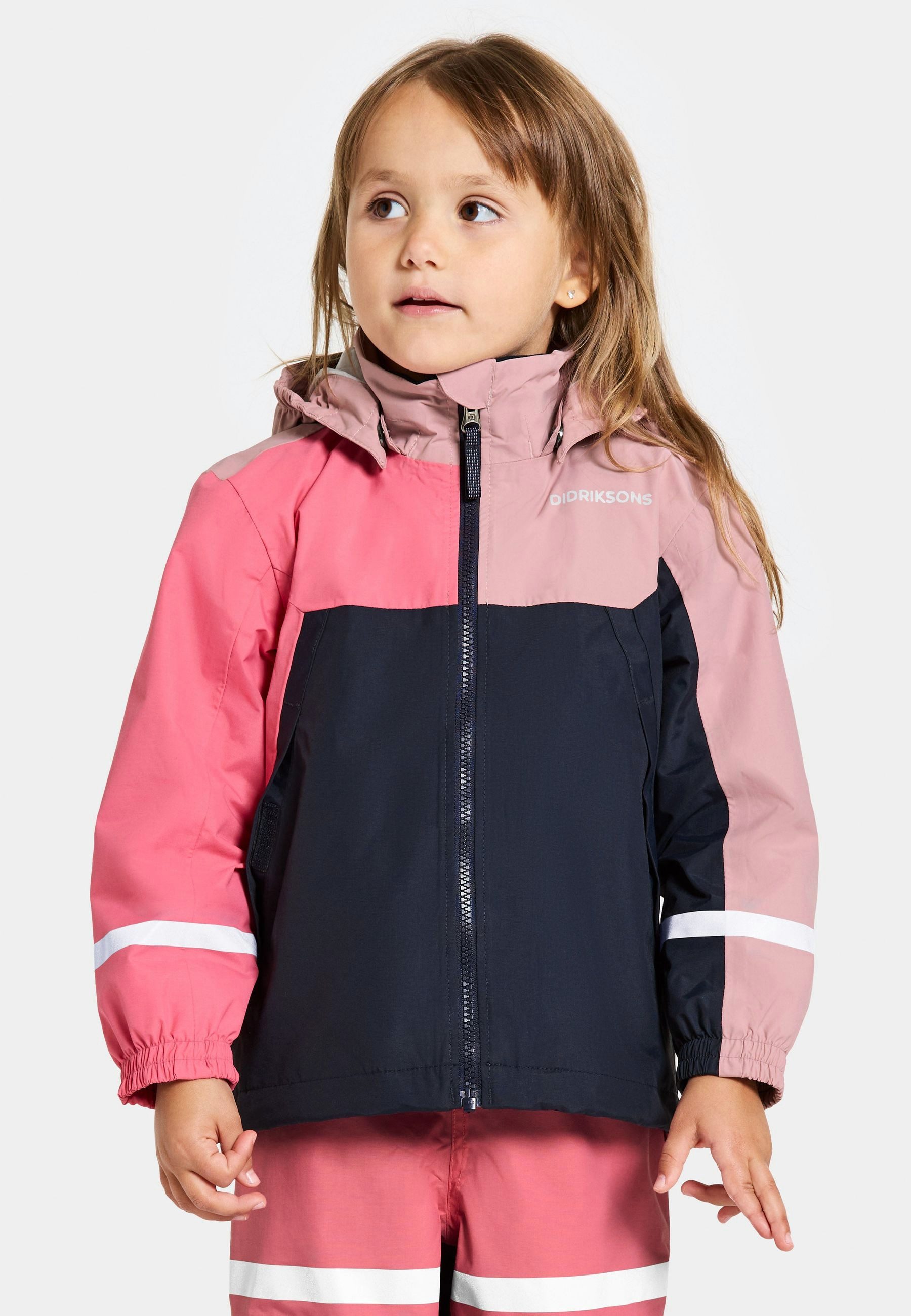 Didriksons Regenjacke Übergangsjacke Für Kinder wasserdicht winddicht atmungsaktiv PILVI