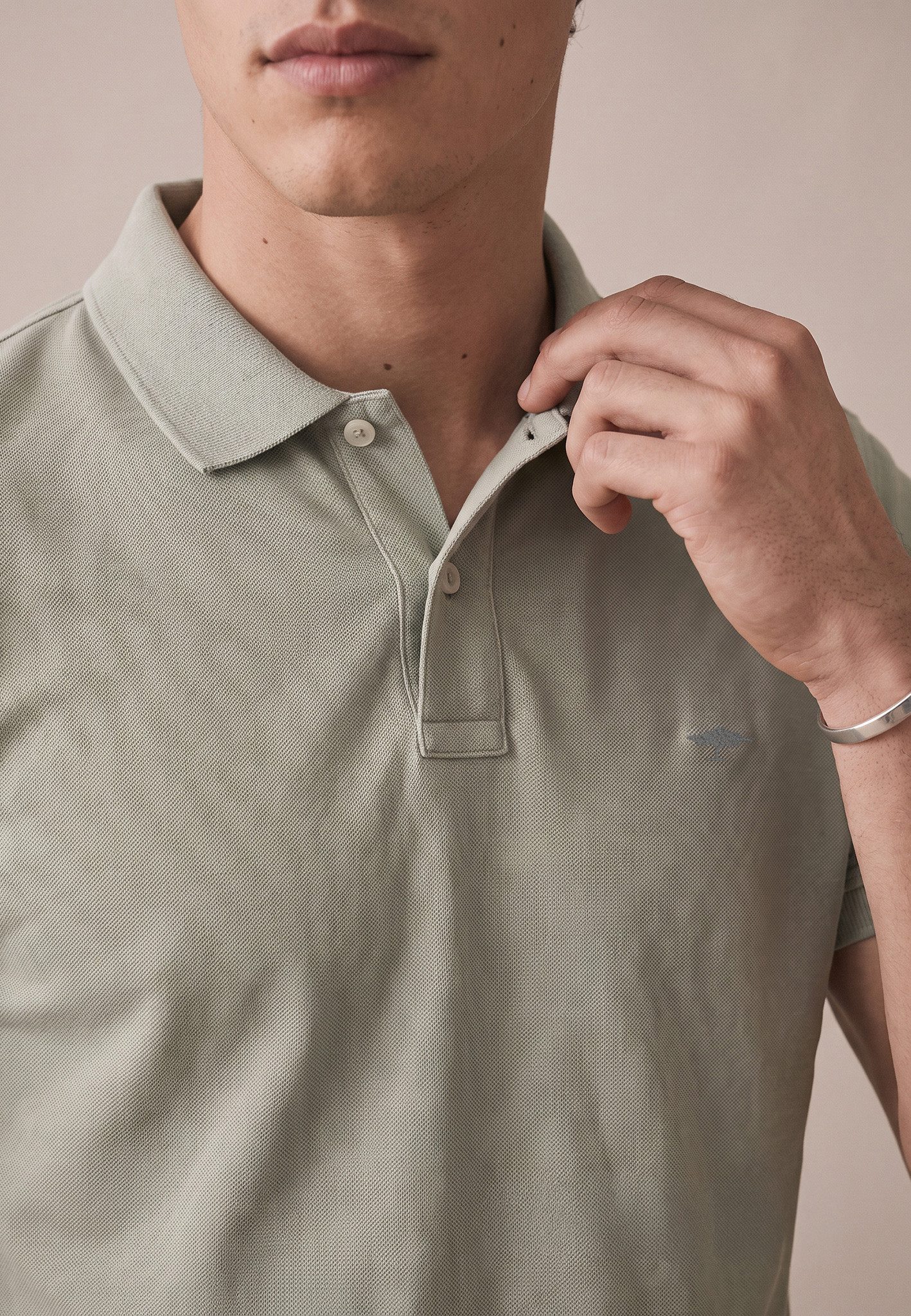 FYNCH-HATTON Poloshirt mit Logo-Stickerei – Bild 2 von 5