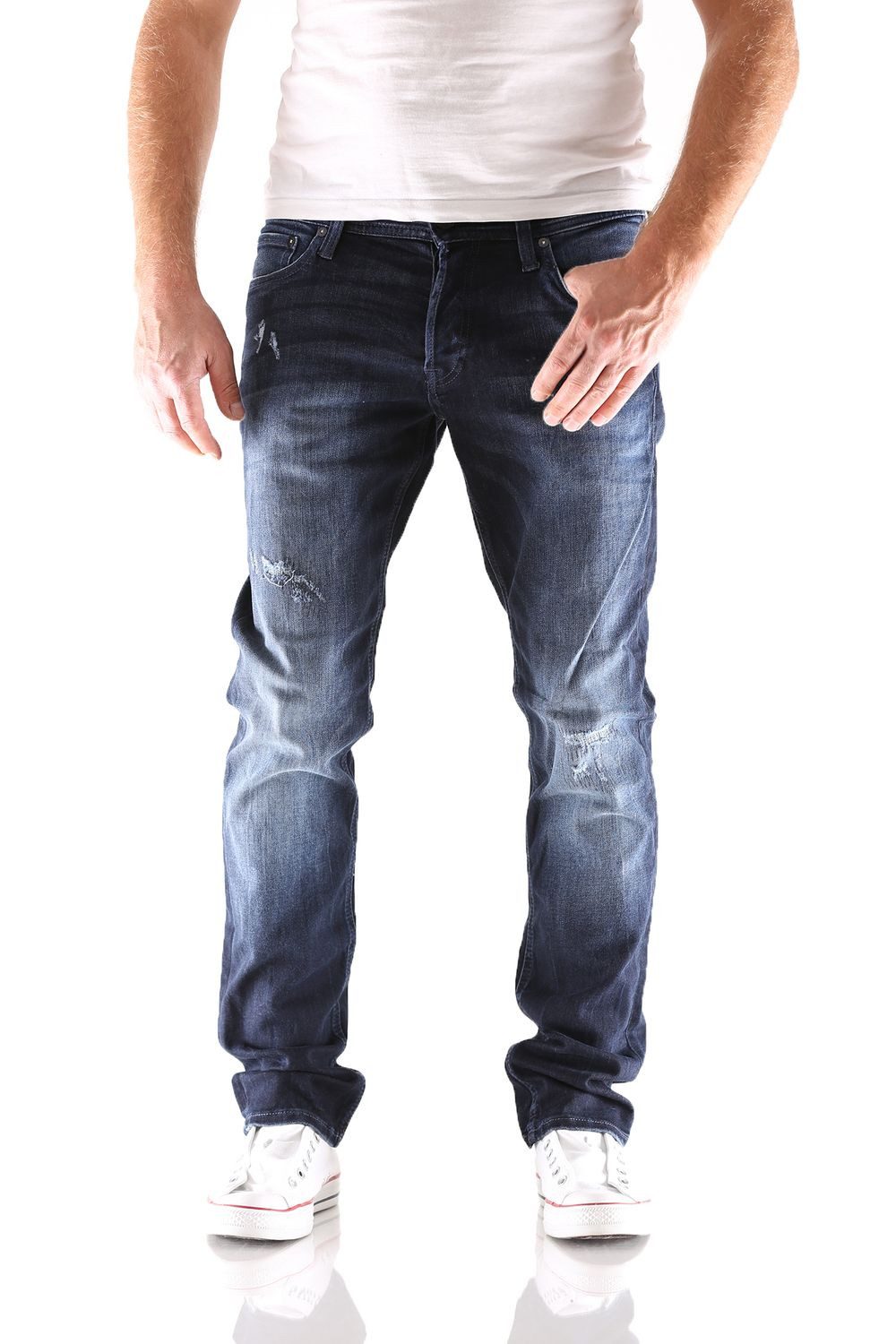 Slim-fit-Jeans Jack & Jones Glenn Original GE 149 Slim Fit Herren Jeans Hose