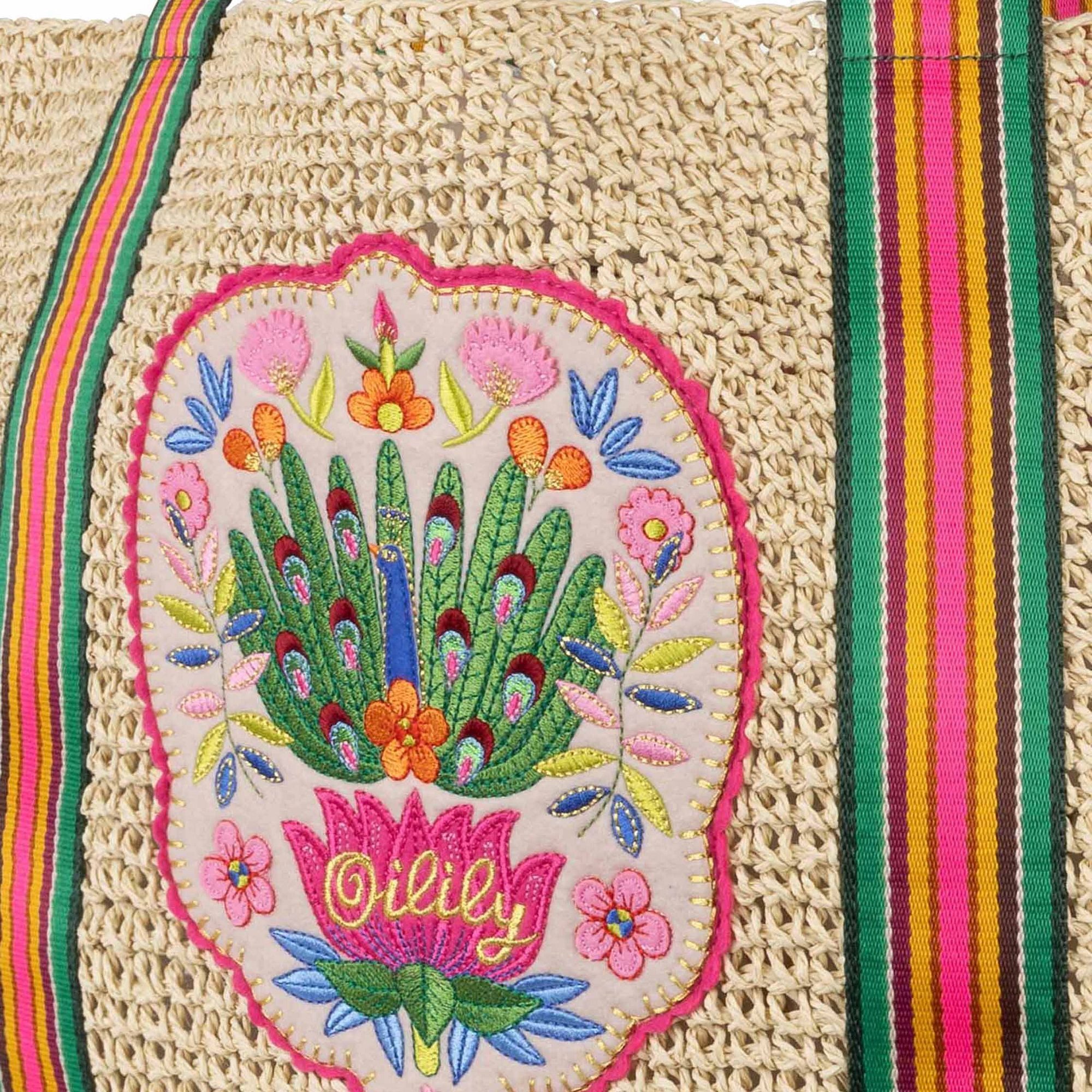 Oilily Shopper Straw, Bast