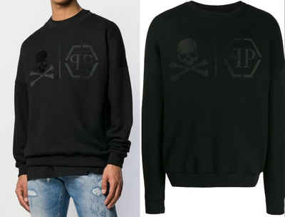 PHILIPP PLEIN Sweatshirt Philipp Plein Skull Iconic Sweatshirt Sweater Jumper Sweatjacke Pullov