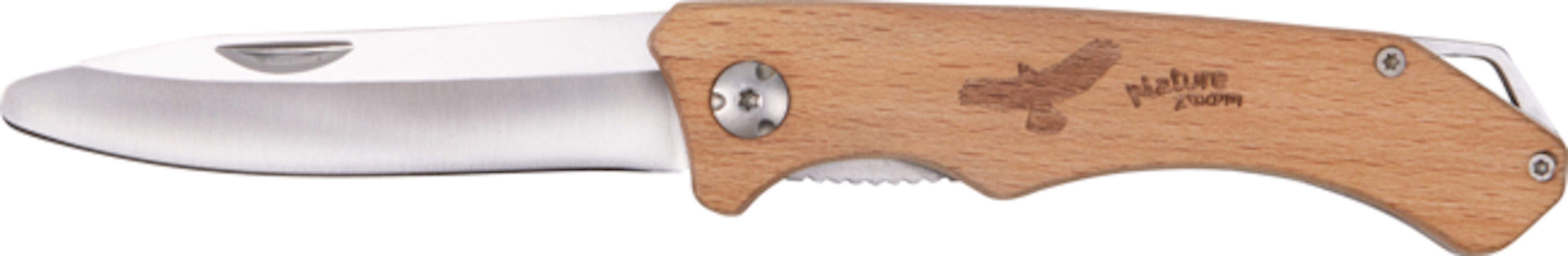 COPPENRATH DIE SPIEGELBURG Spielwerkzeug Klapp-Schnitzmesser Nature Zoom, (Set, 2-tlg., 1), Abgerundete Klinge