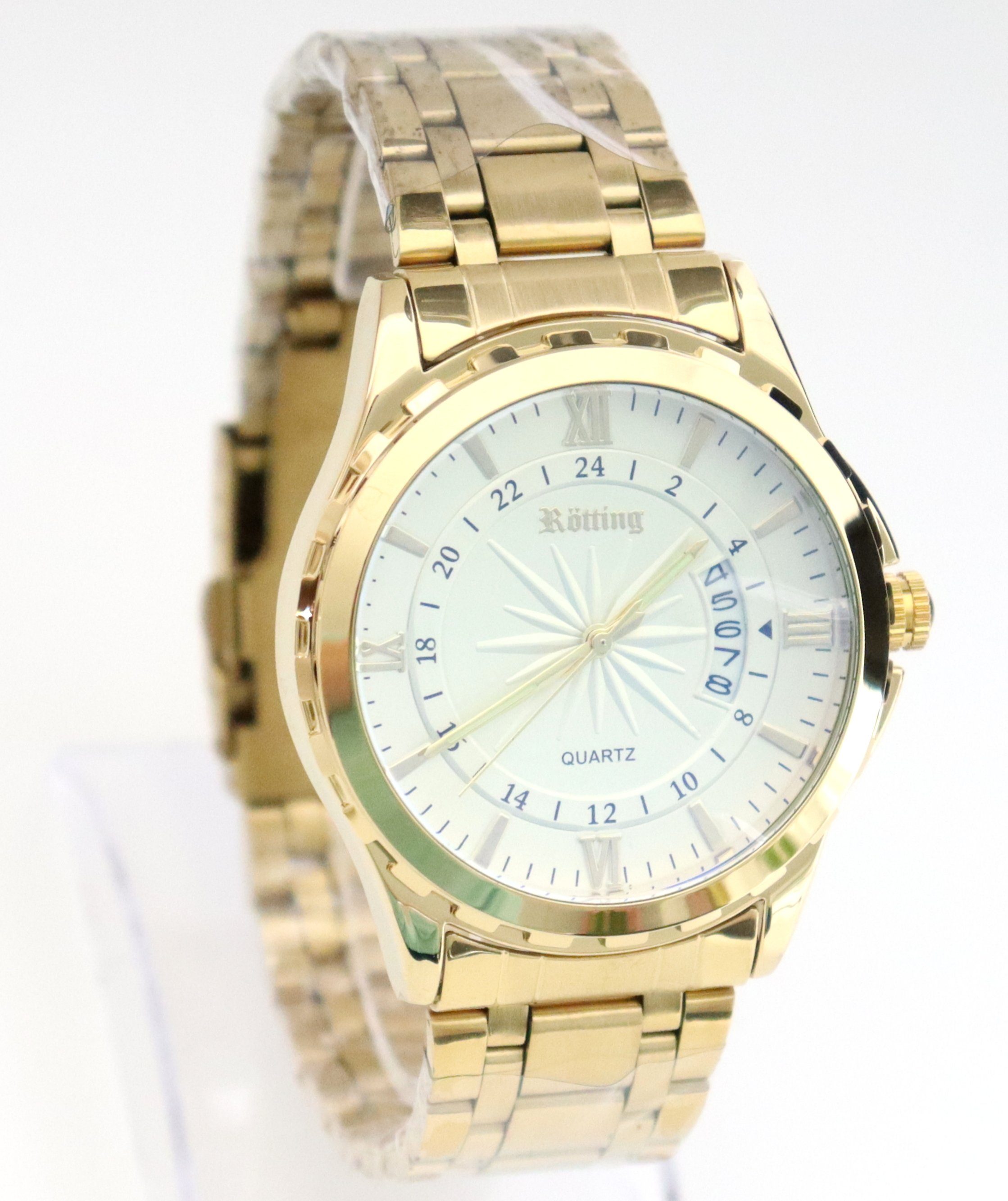 Rötting Design Quarzuhr Herrenuhr Quarz weiß günstig online kaufen