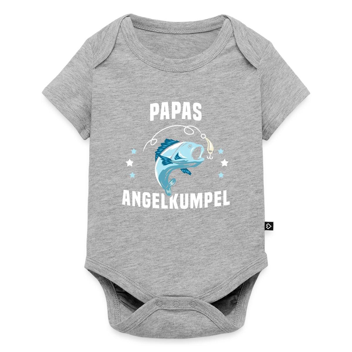 Spreadshirt Kurzarmbody Papas Angelkumpel Kurzarm Tages Baby Body (1-tlg) Regular Fit