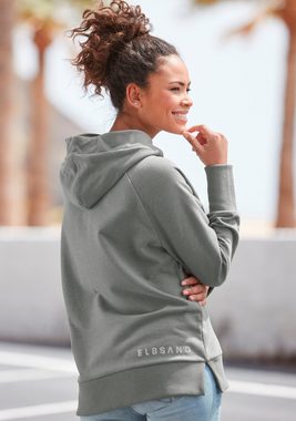 Elbsand Kapuzensweatshirt Svana mit Logoprint