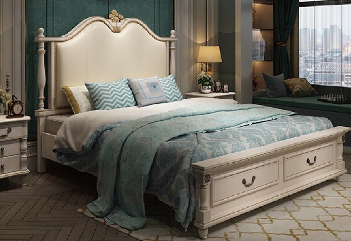 Polster Luxus Doppel JVmoebel Design Betten Königliches Bett Bett, Hotel