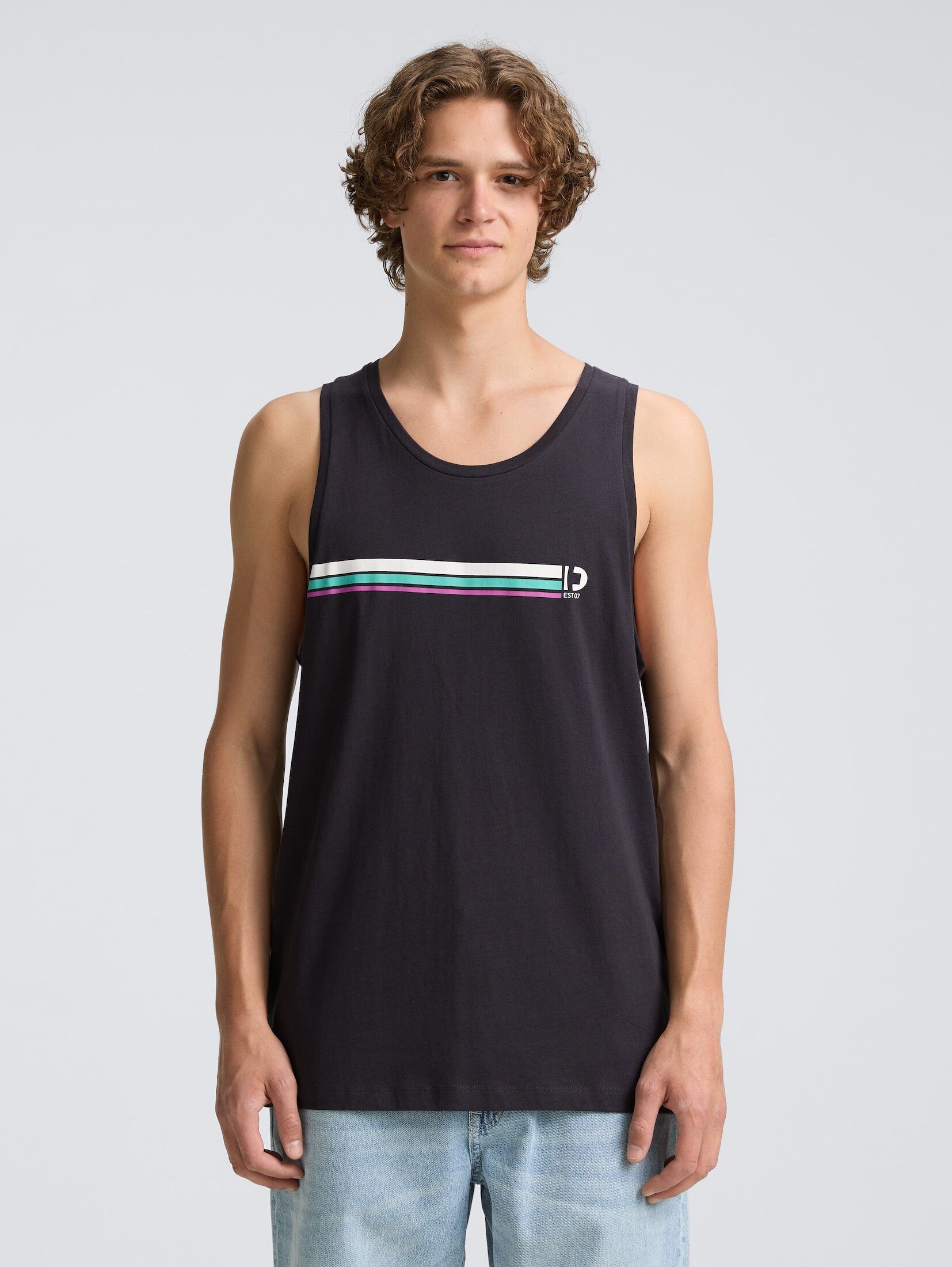 TOM TAILOR Denim T-Shirt Tanktop mit günstig online kaufen