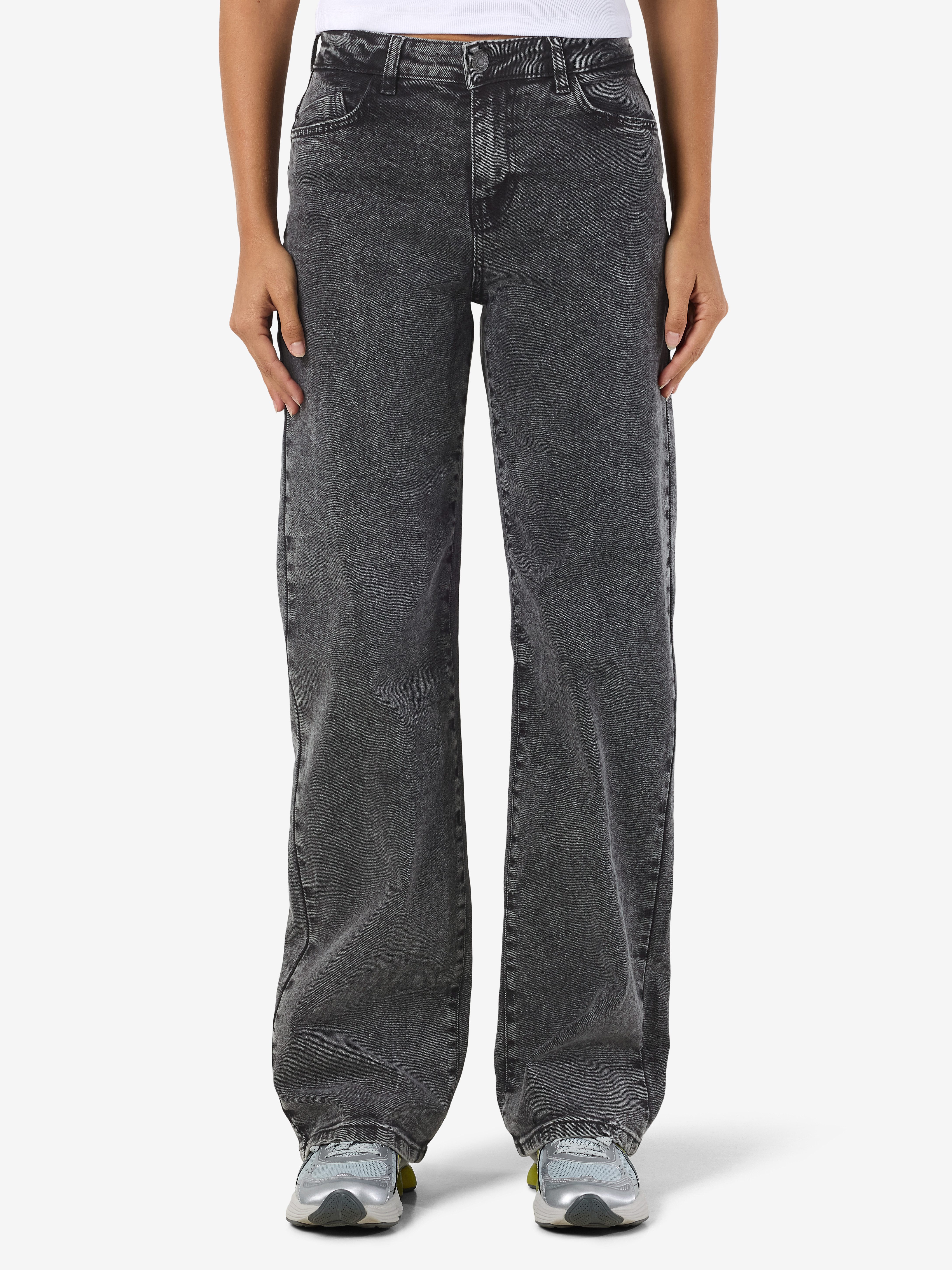 Noisy may Weite Jeans NMYOLANDA NW WIDE JEANS AZ391DG FWD NOOS