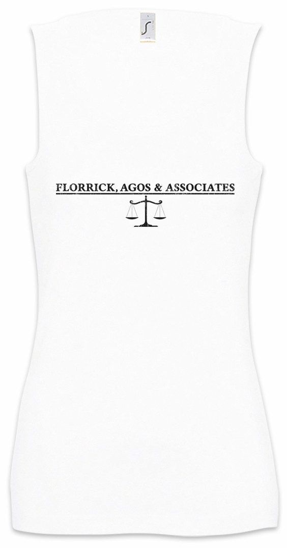 Tanktop Florrick Agos & Associates Ärmelloses Damen T-Shirt The Law Anwalt