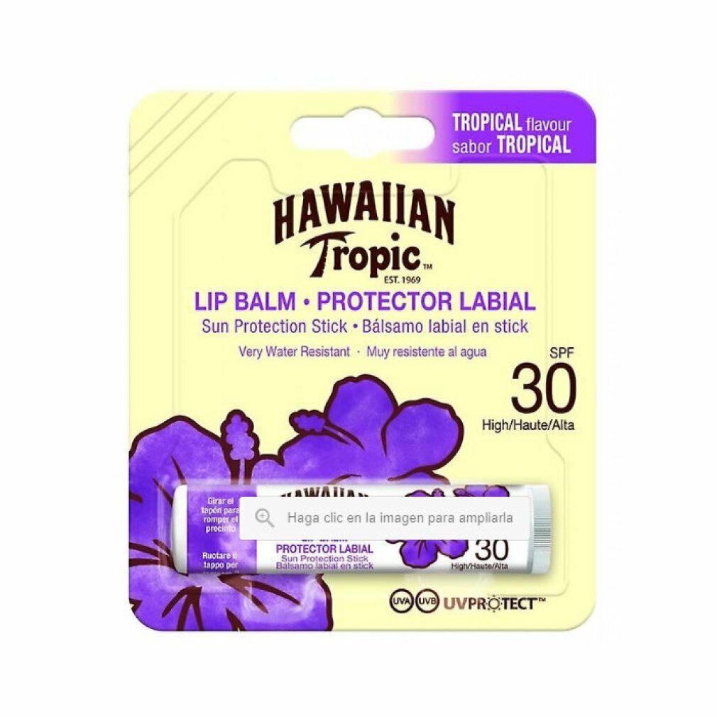 Hawaiian Tropic Lippenpflegemittel Lip Balm Sun Protection Stick Spf30 Water Resistant