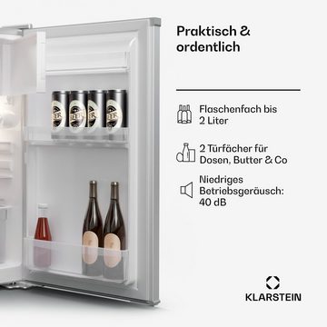 Klarstein Kühl-/Gefrierkombination HEA9-C.Cousin-eco-sl 10045587, 50 cm hoch, 48 cm breit, Kühl-Gefrier-Kombination 70/11 Liter kühlschrank mit gefrierfach