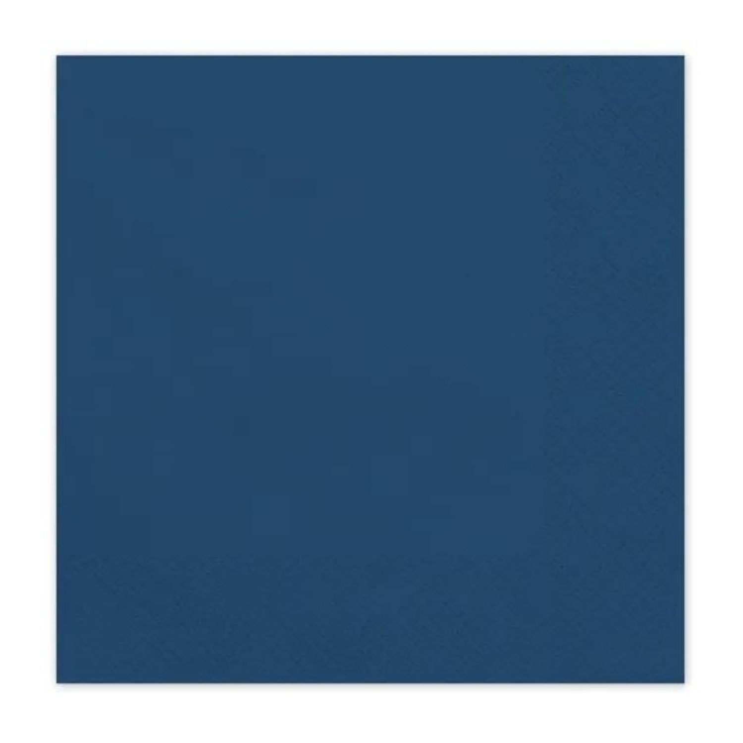 partydeco Papierserviette Servietten Uni 20Stk./33x33cm, Dunkelblau
