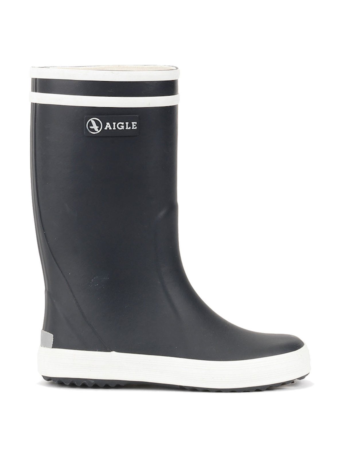 Aigle Lolly-Pop marine marine Gummistiefel blanc