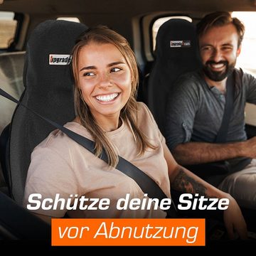 Upgrade4cars Autositzauflage wasserdichter Autositzschoner für Vordersitze, 1-tlg., Vordersitze, Wasserdicht, Ölbeständig, schmutzabweisend & pflegeleicht