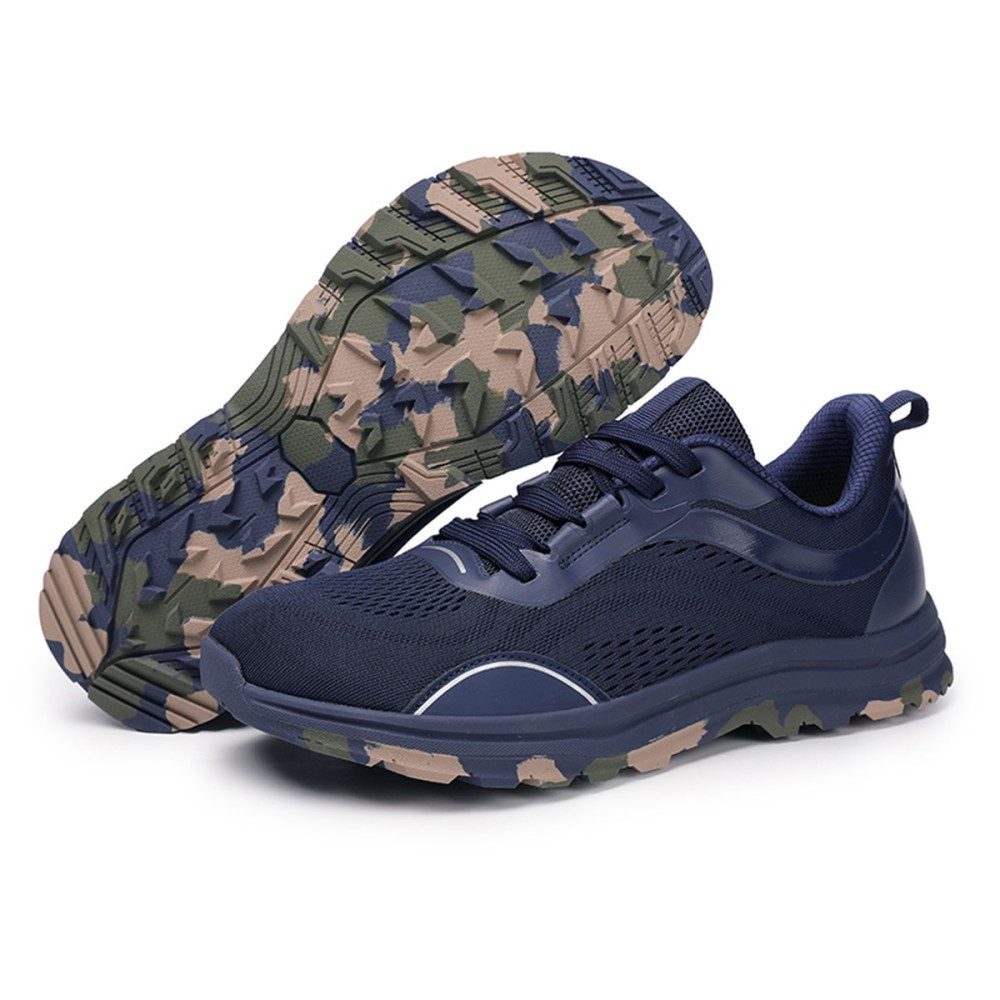 HUSK'SWARE Wanderschuh (Trekking Schuhe für breite Füße, rutschfest, stoßdämpfend, Trekking Schuhe für breite Füße, rutschfest, stoßdämpfend) Herren Wanderschuhe Breit Zehenbox Outdoor Trekkingschuhe