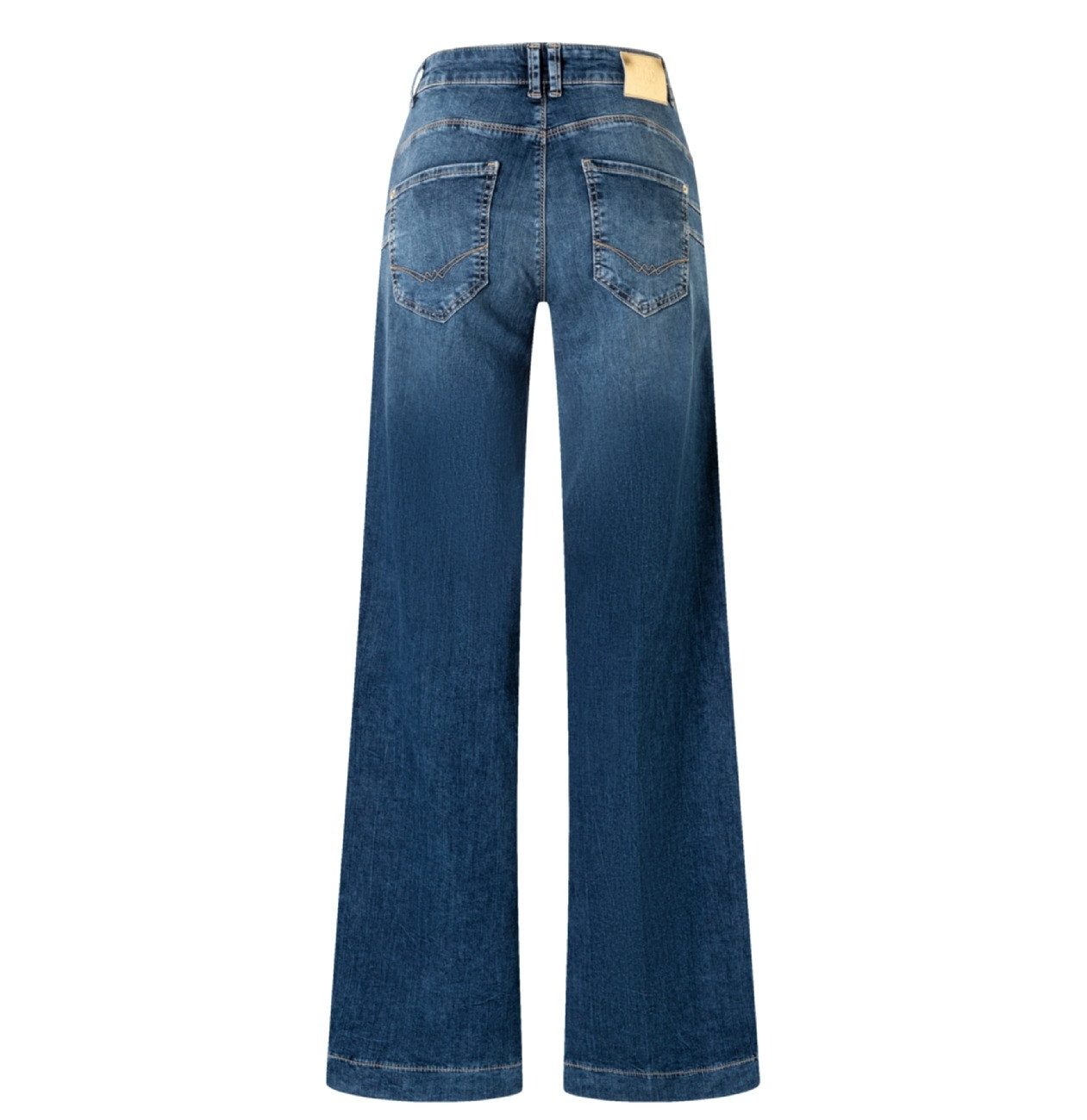 MAC Stretch-Jeans MAC RICH PALAZZO navy heavy wash 5233-90-0391L D585 - LIGHTWEIGHT