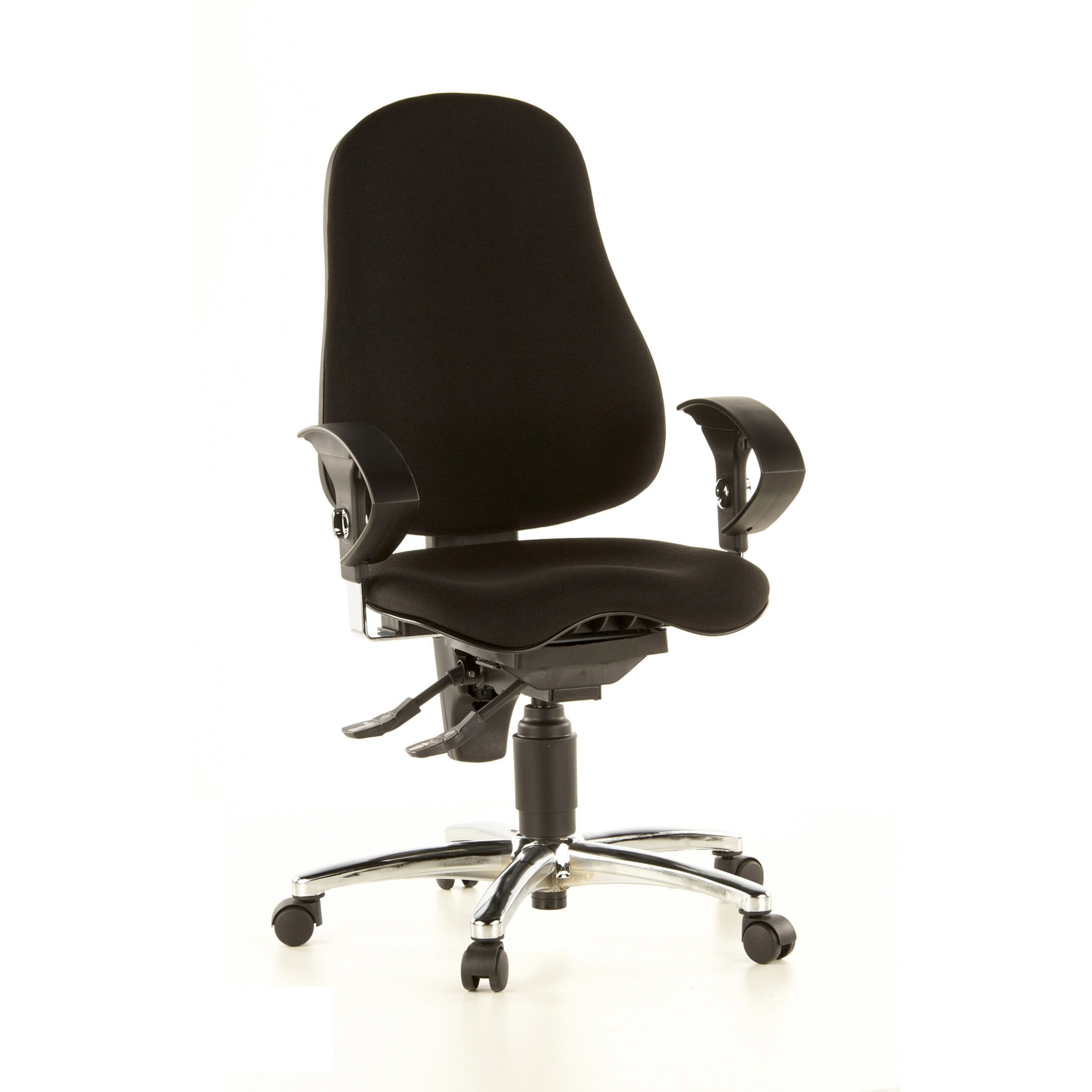 TOPSTAR Drehstuhl Profi Bürostuhl SITNESS 10 Stoff (1 St), Ergonomischer Chefsessel, Schreibtischstuhl höhenverstellbar