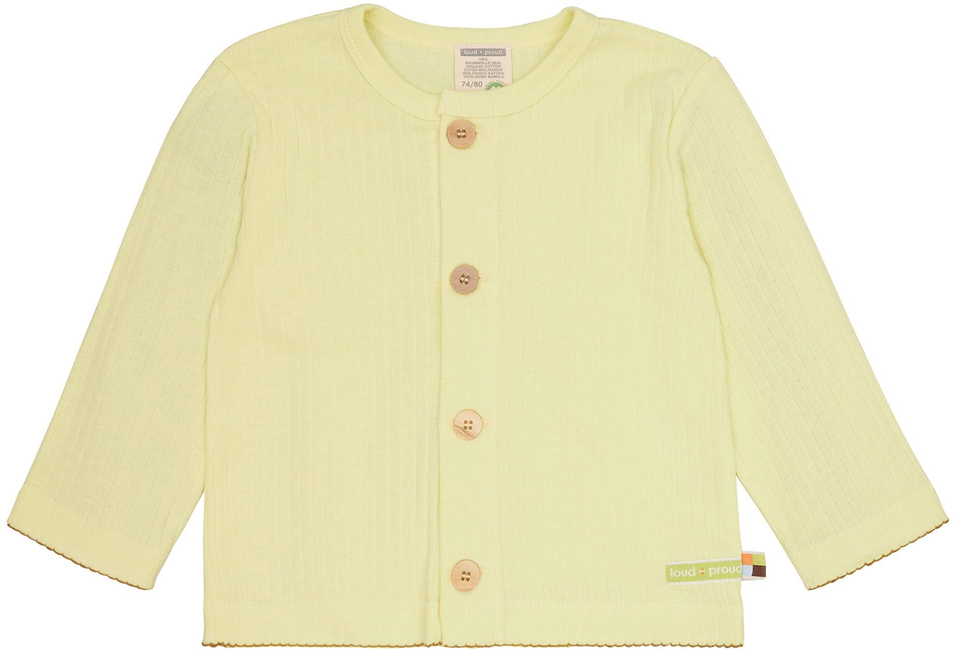 loud + proud Shirtjacke aus Derby Rib Bio Baumwolle
