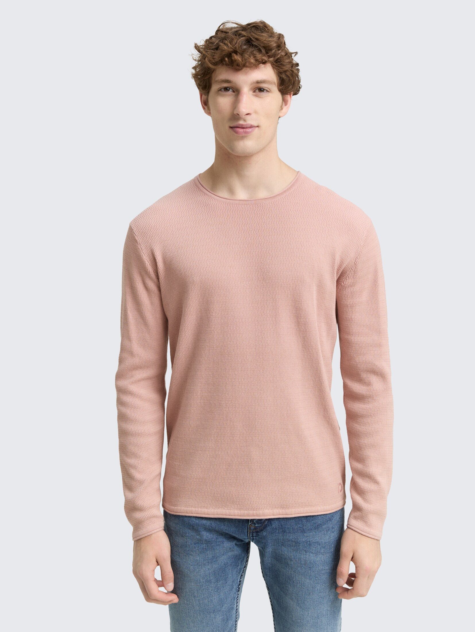 TOM TAILOR Denim Strickpullover Strickpullover aus günstig online kaufen