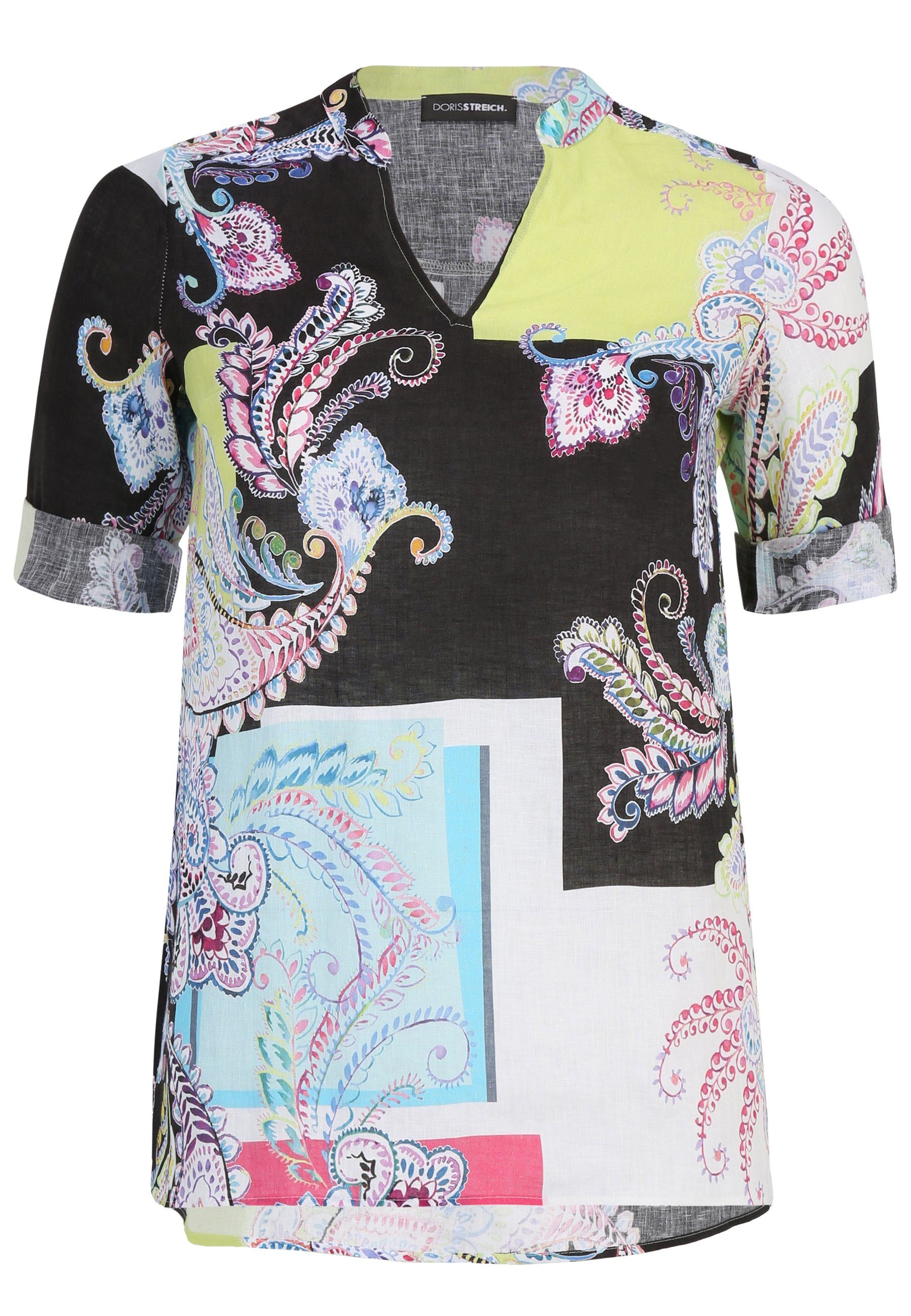 Doris Streich Kurzarmbluse Bluse