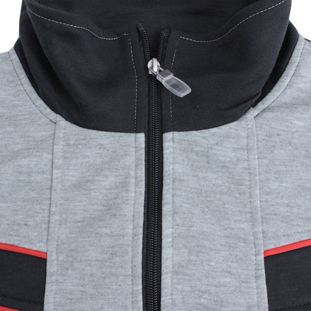 Herbold Sportswear Trainingsanzug Herren Freizeitanzug Sportanzug (2-tlg), mit Biesennaht, Reißverschluss-Taschen, Kontrastpaspel – Bild 5 von 5