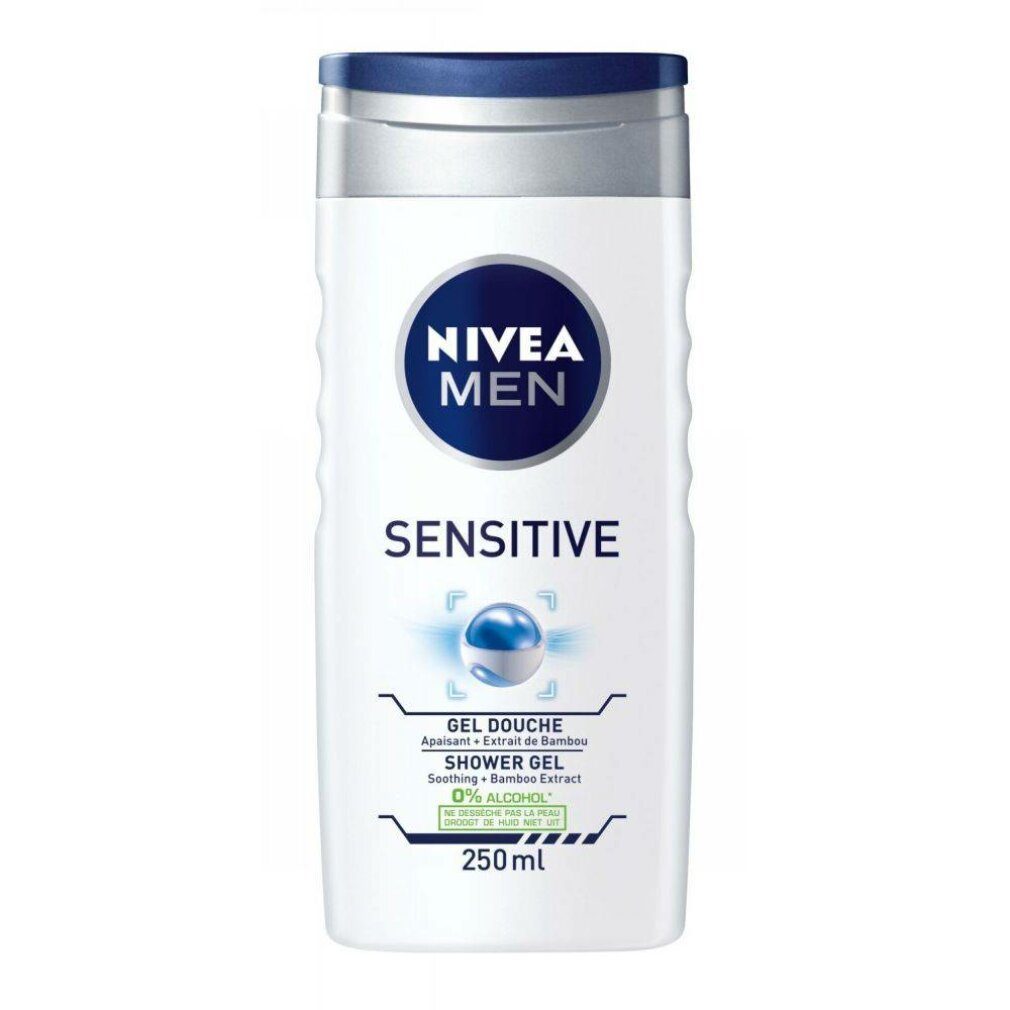 Nivea Duschgel Sensitive Alkoholfreies Feuchtigkeits-Duschgel 250 ml