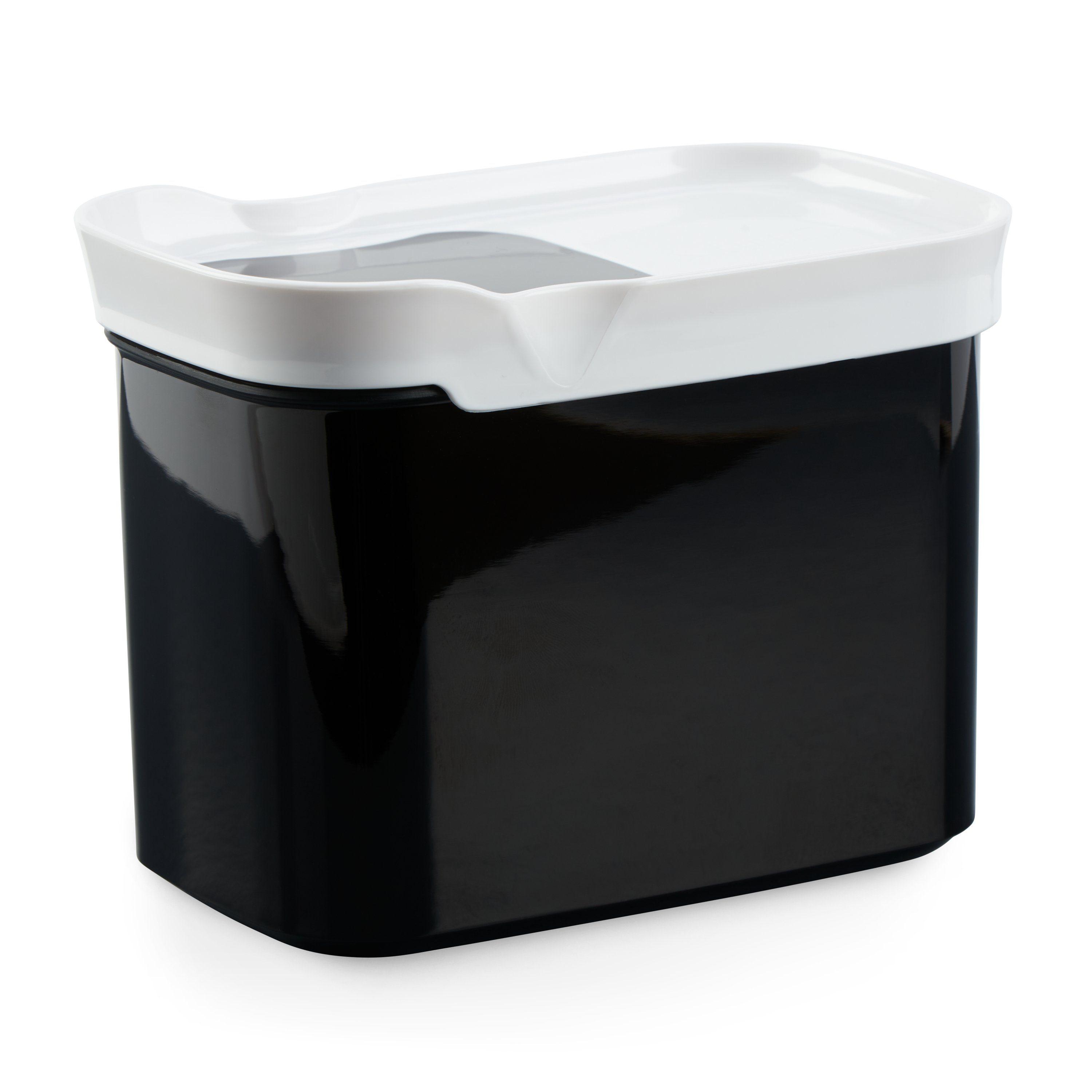 Emsa Vorratsdose EMSA OPTIMA Trockenvorratsdose, rechteckig, Schwarz, 1L
