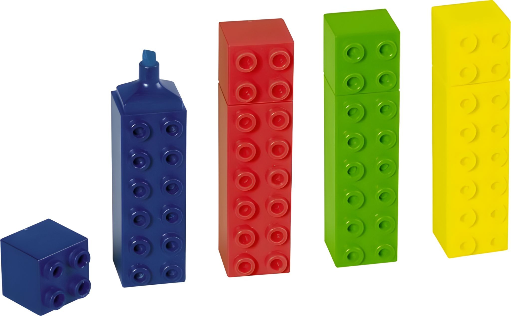 BRUNNEN Malstift BRUNNEN Leuchtstifte Baustein 6 Farben 1027369