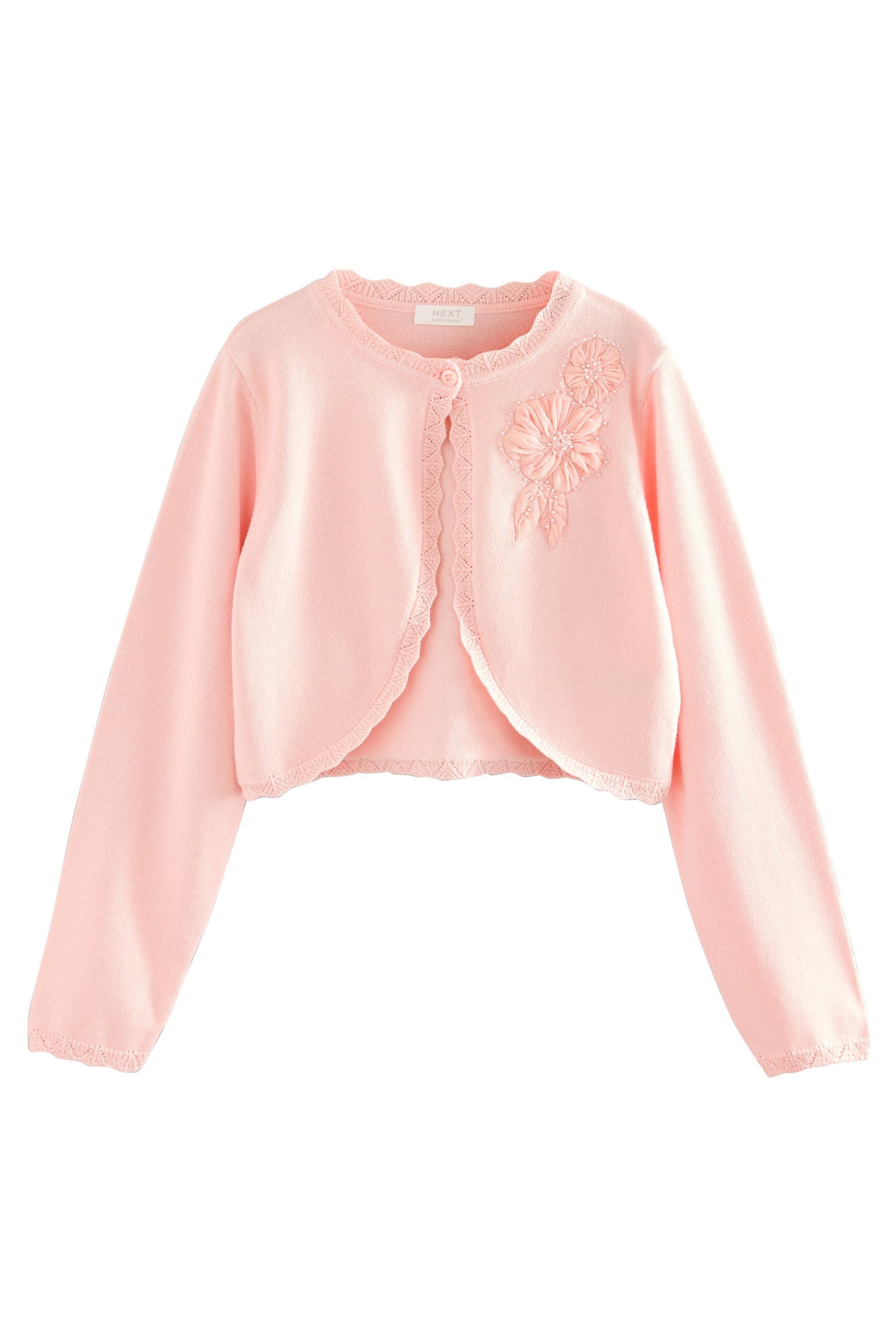 Next Strickjacke Eleganter Shrug mit Zierdetails günstig online kaufen